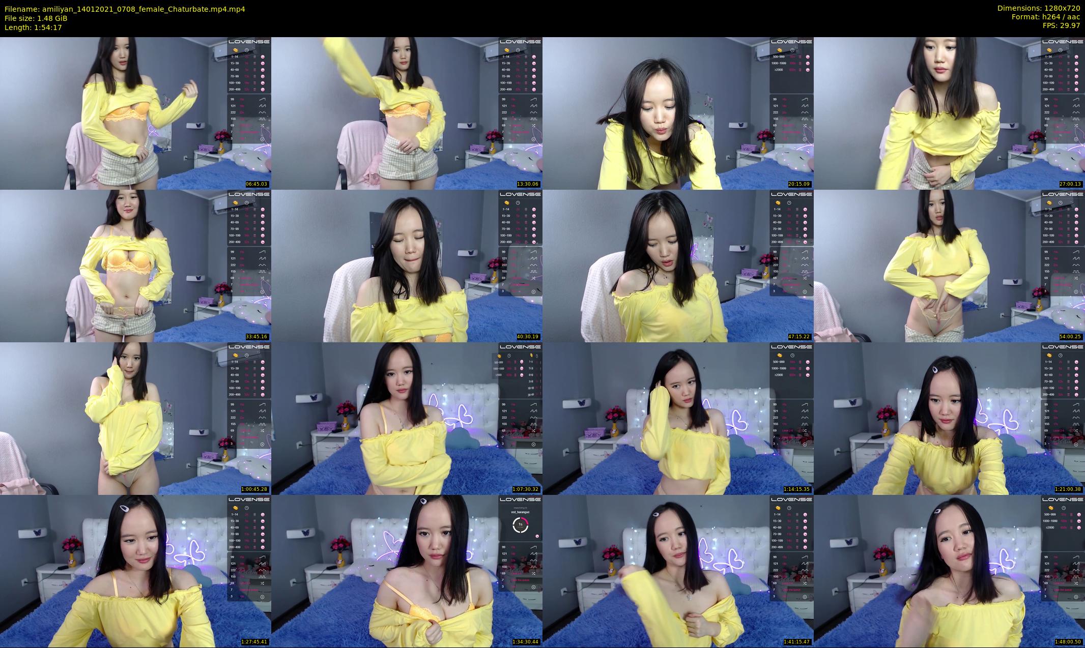 amiliyan — 115 minute Chaturbate female cam show recording, 720p, Jan 14, 2021