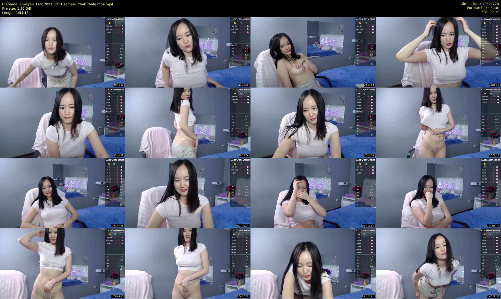 amiliyan — 115 minute Chaturbate female cam show recording, 720p, Jan 14, 2021