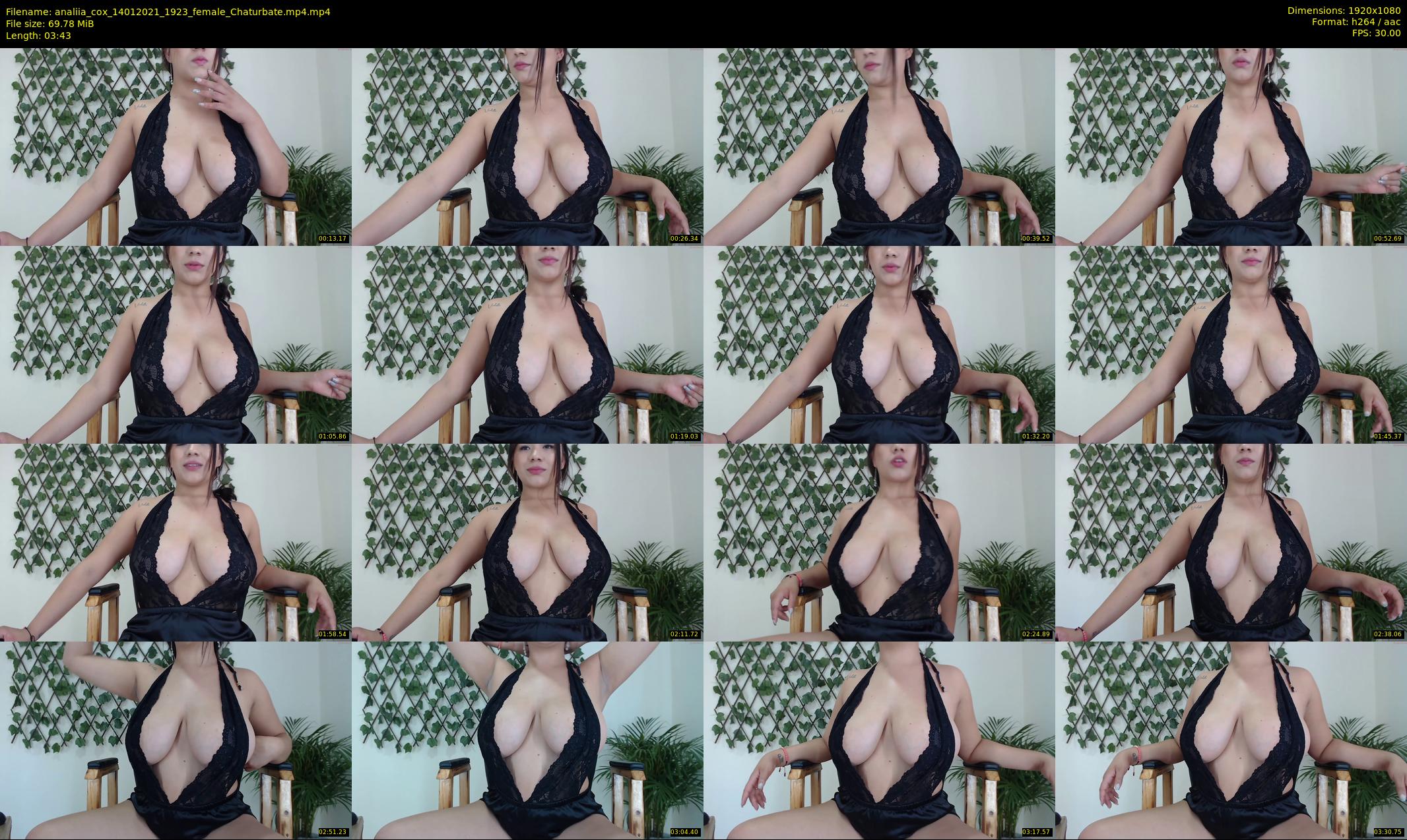 analiia_cox — 4 minute Chaturbate female cam show recording, 1080p, Jan 14, 2021