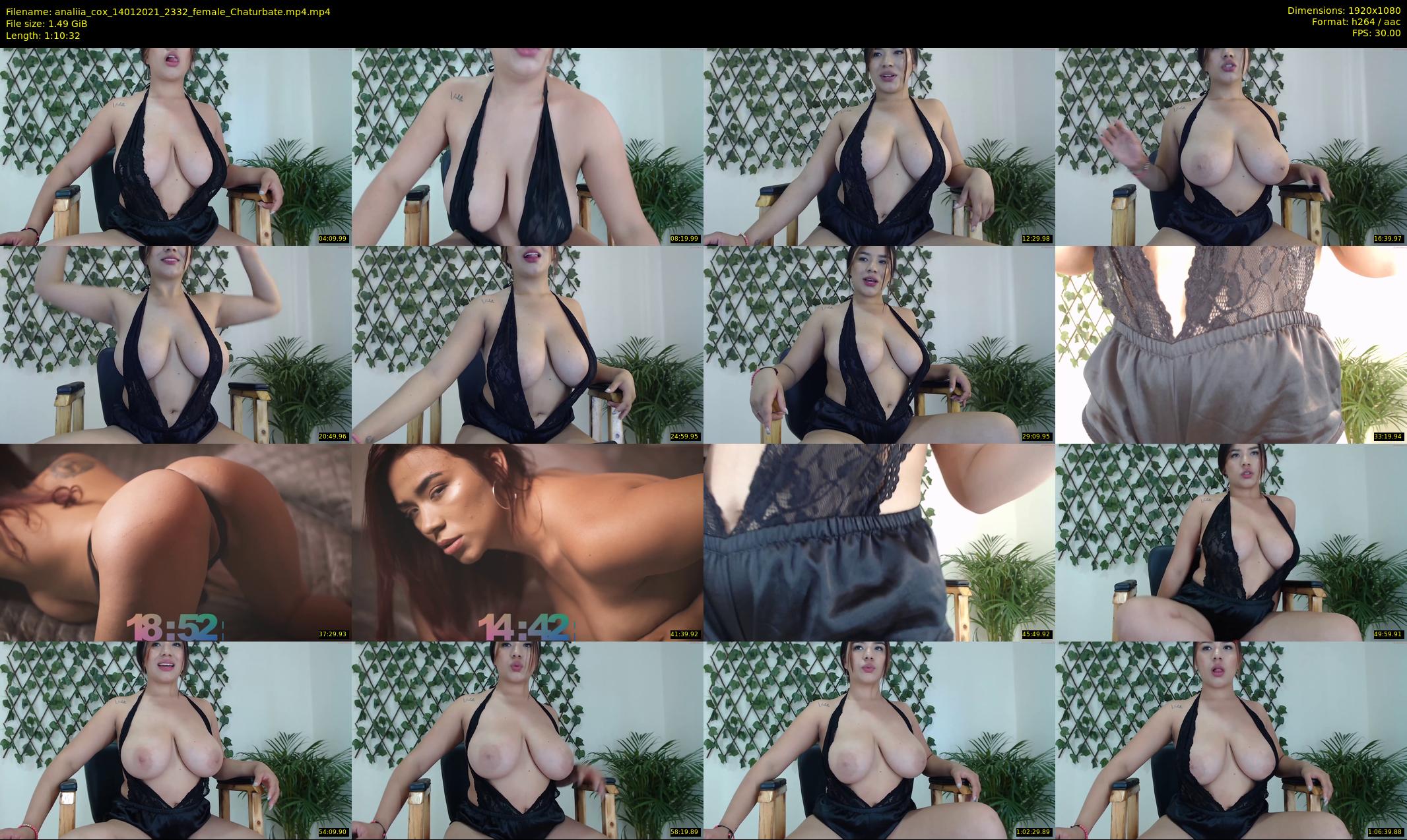 analiia_cox — 71 minute Chaturbate female cam show recording, 1080p, Jan 14, 2021
