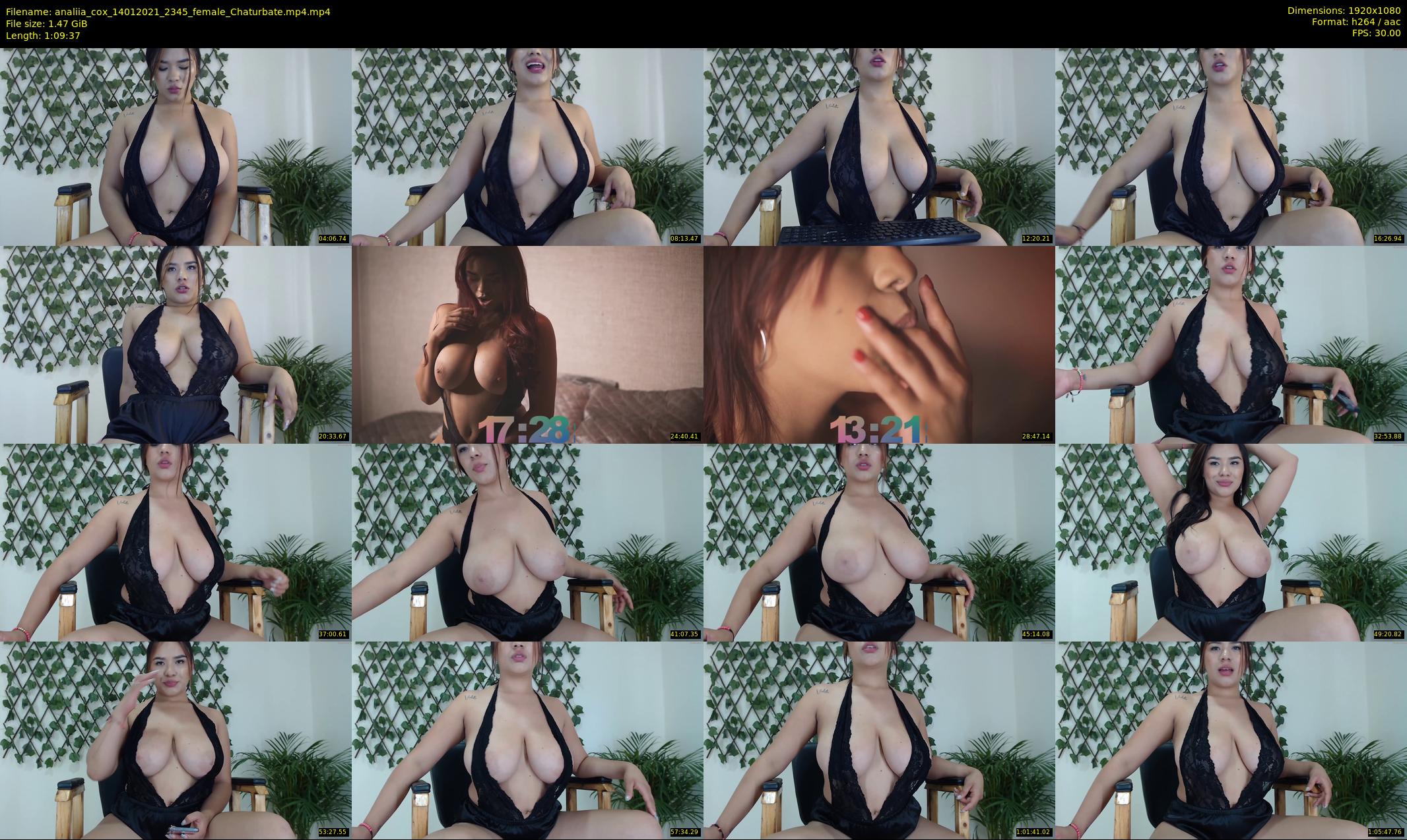 analiia_cox — 70 minute Chaturbate female cam show recording, 1080p, Jan 14, 2021