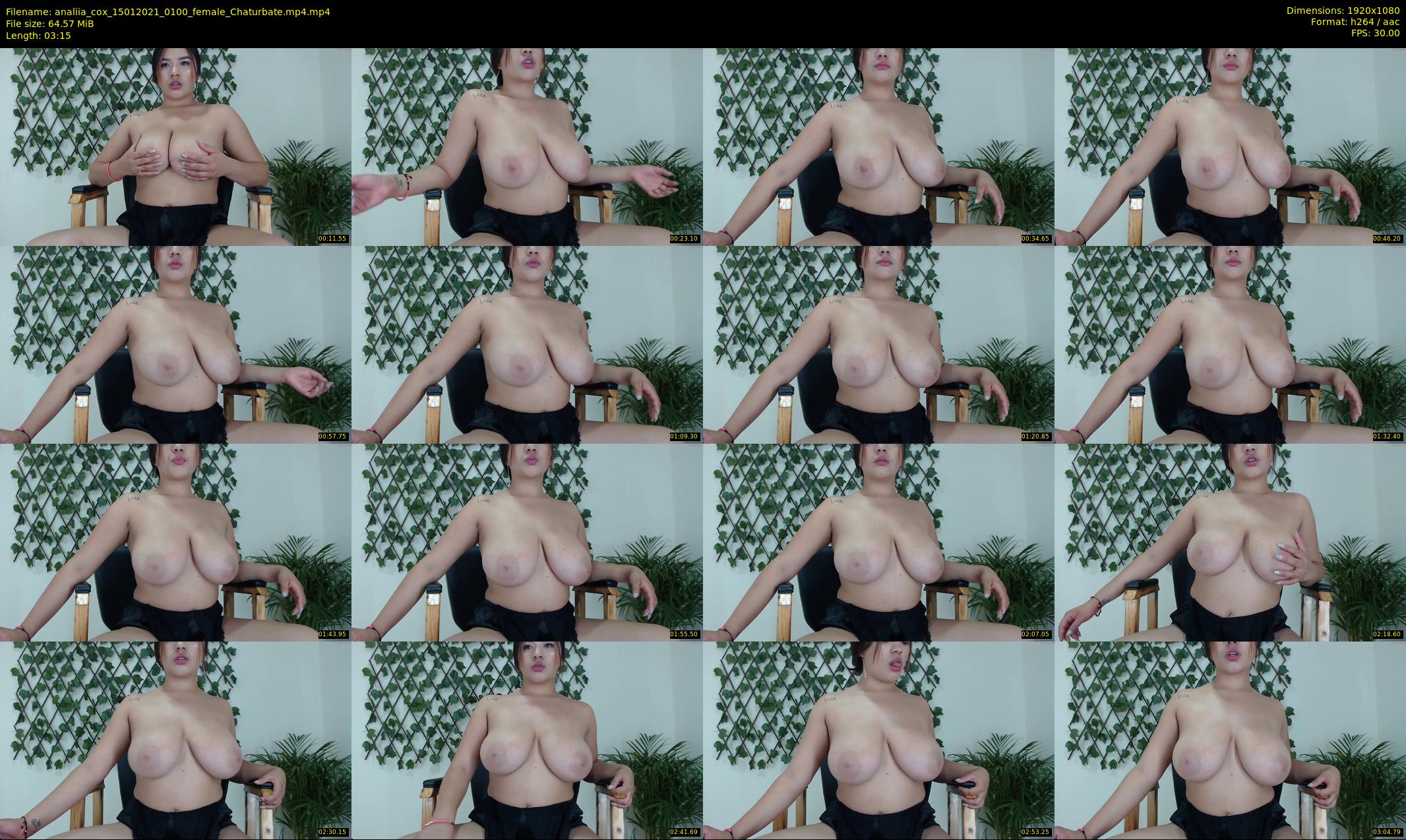 analiia_cox — 4 minute Chaturbate female cam show recording, 1080p, Jan 15, 2021