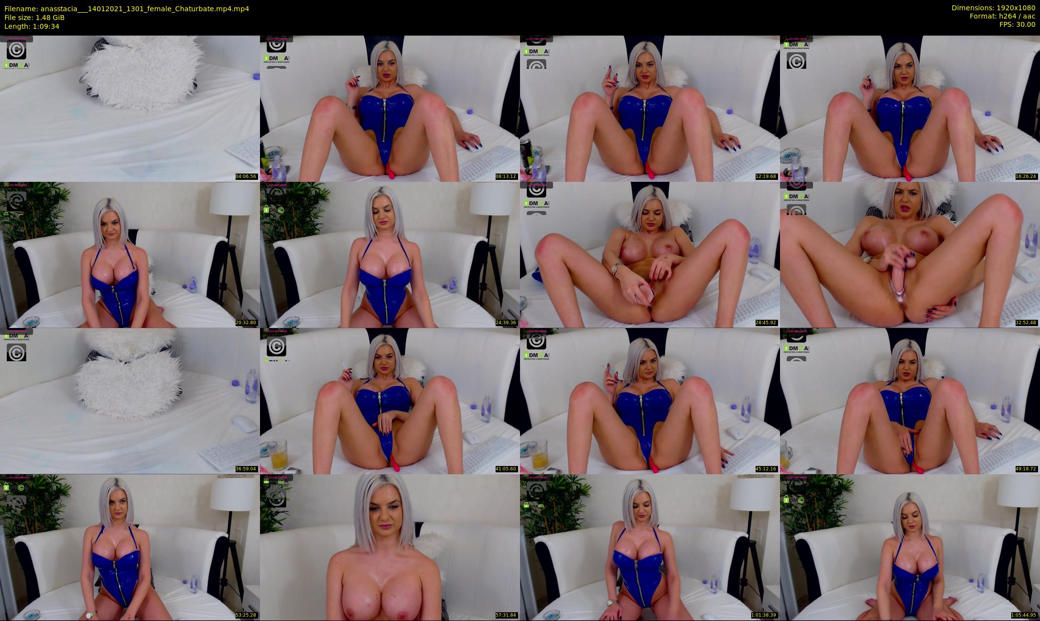 anasstacia__ — 70 minute Chaturbate female cam show recording, 1080p, Jan 14, 2021