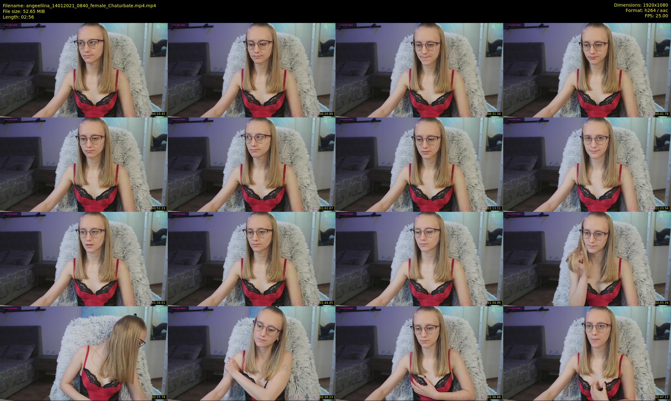 angeellina — 3 minute Chaturbate female cam show recording, 1080p, Jan 14, 2021