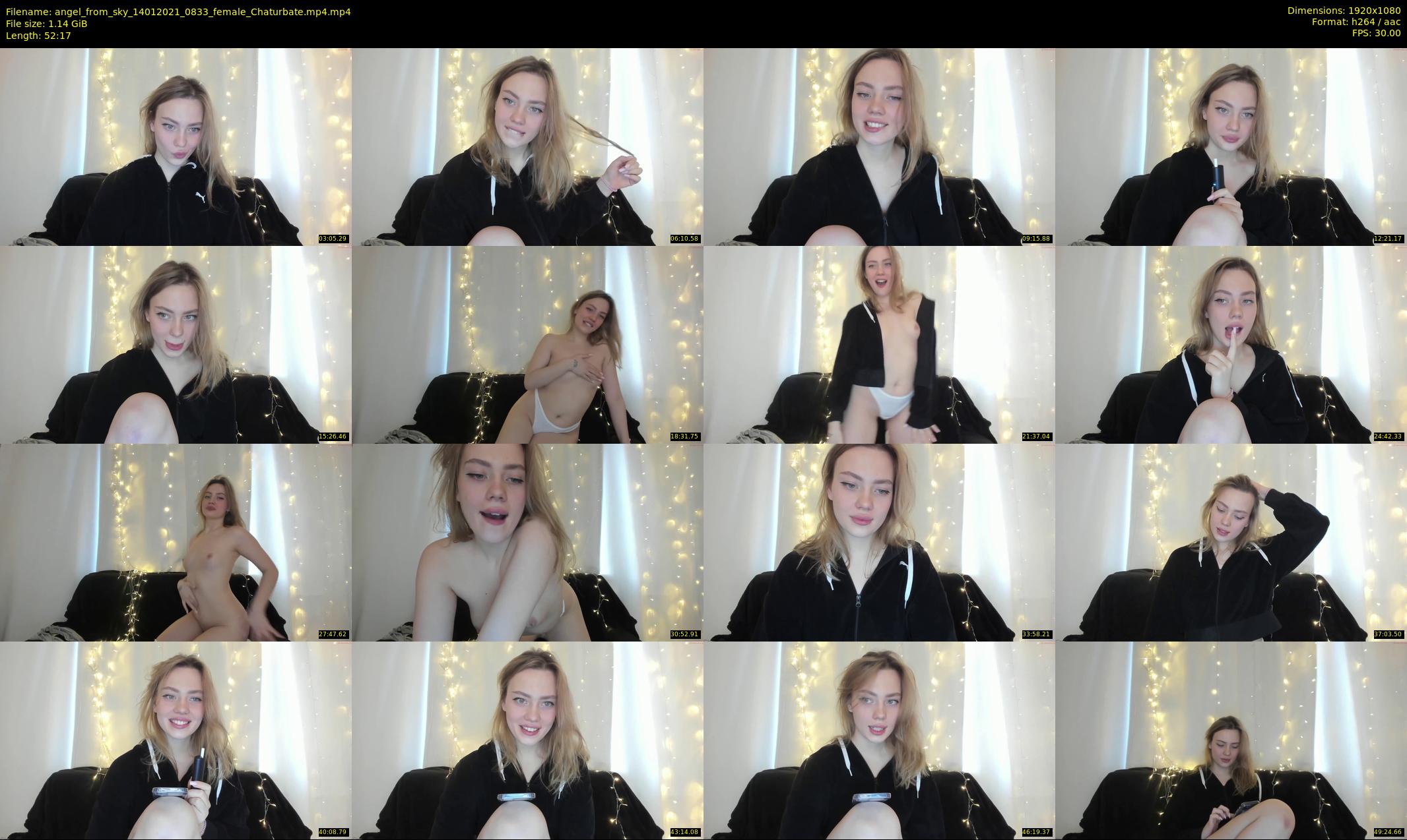 angel_from_sky — 53 minute Chaturbate female cam show recording, 1080p, Jan 14, 2021