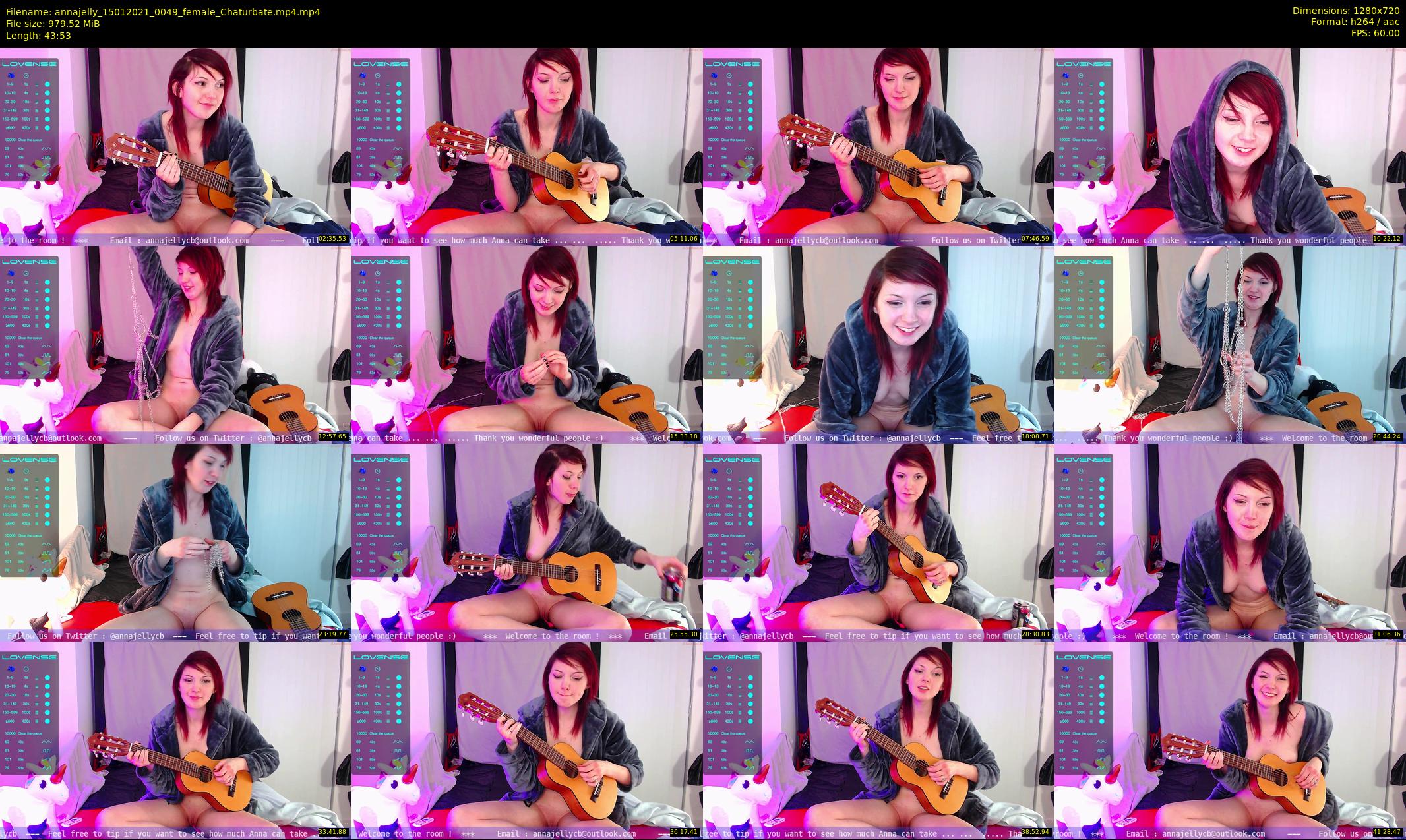 annajelly — 44 minute Chaturbate couple cam show recording, 720p, Jan 15, 2021