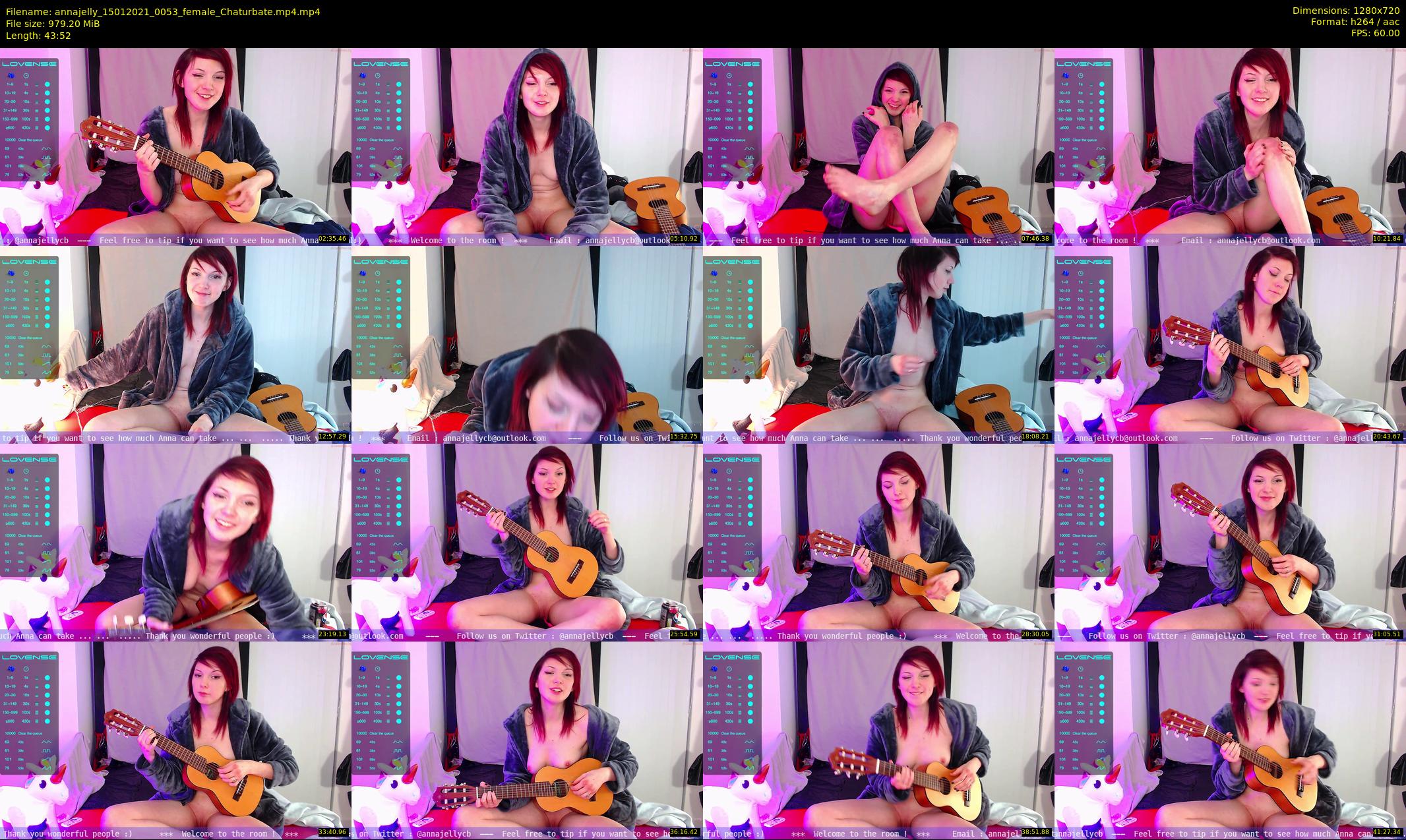annajelly — 44 minute Chaturbate couple cam show recording, 720p, Jan 15, 2021