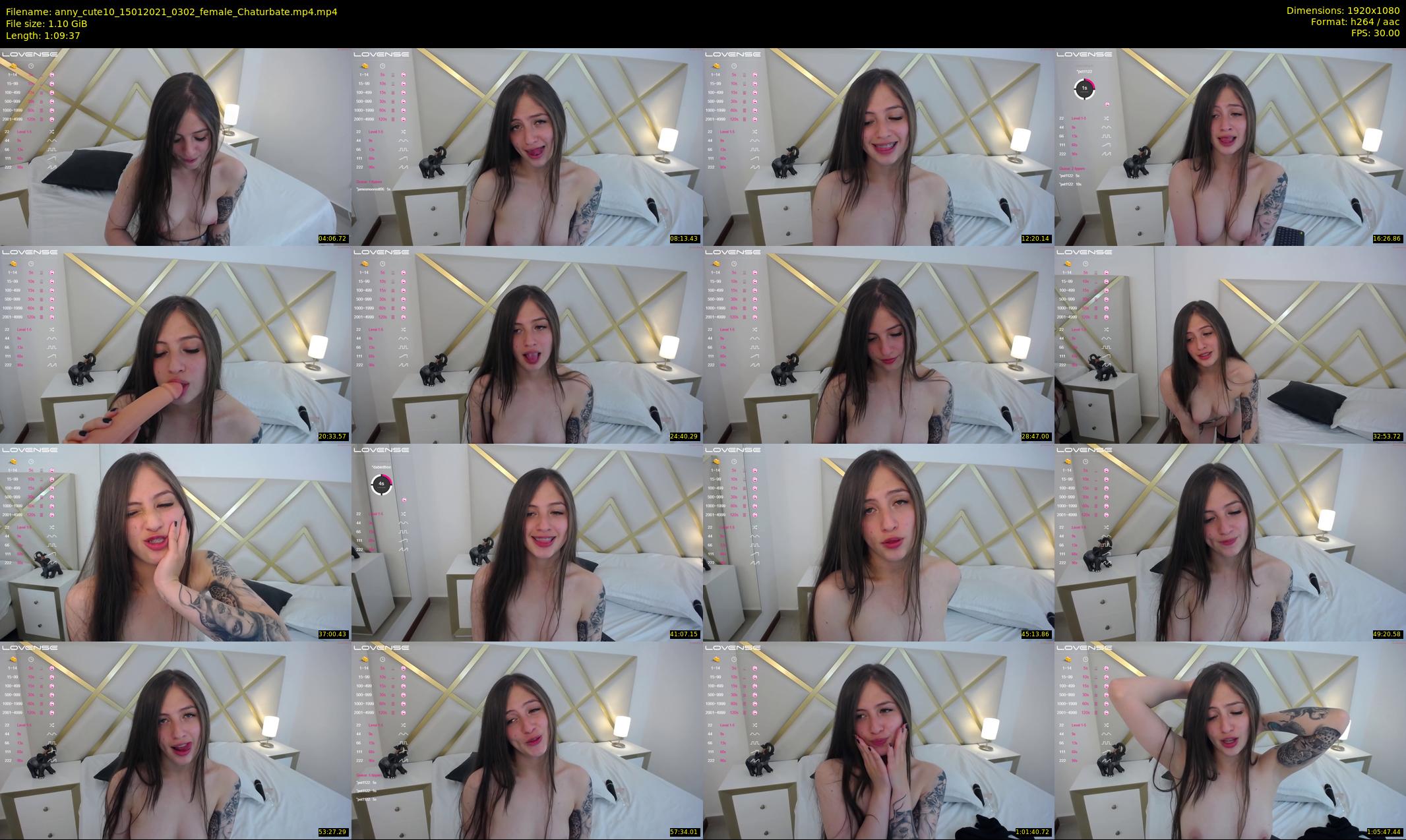 anny_cute10 — 70 minute Chaturbate female cam show recording, 1080p, Jan 15, 2021