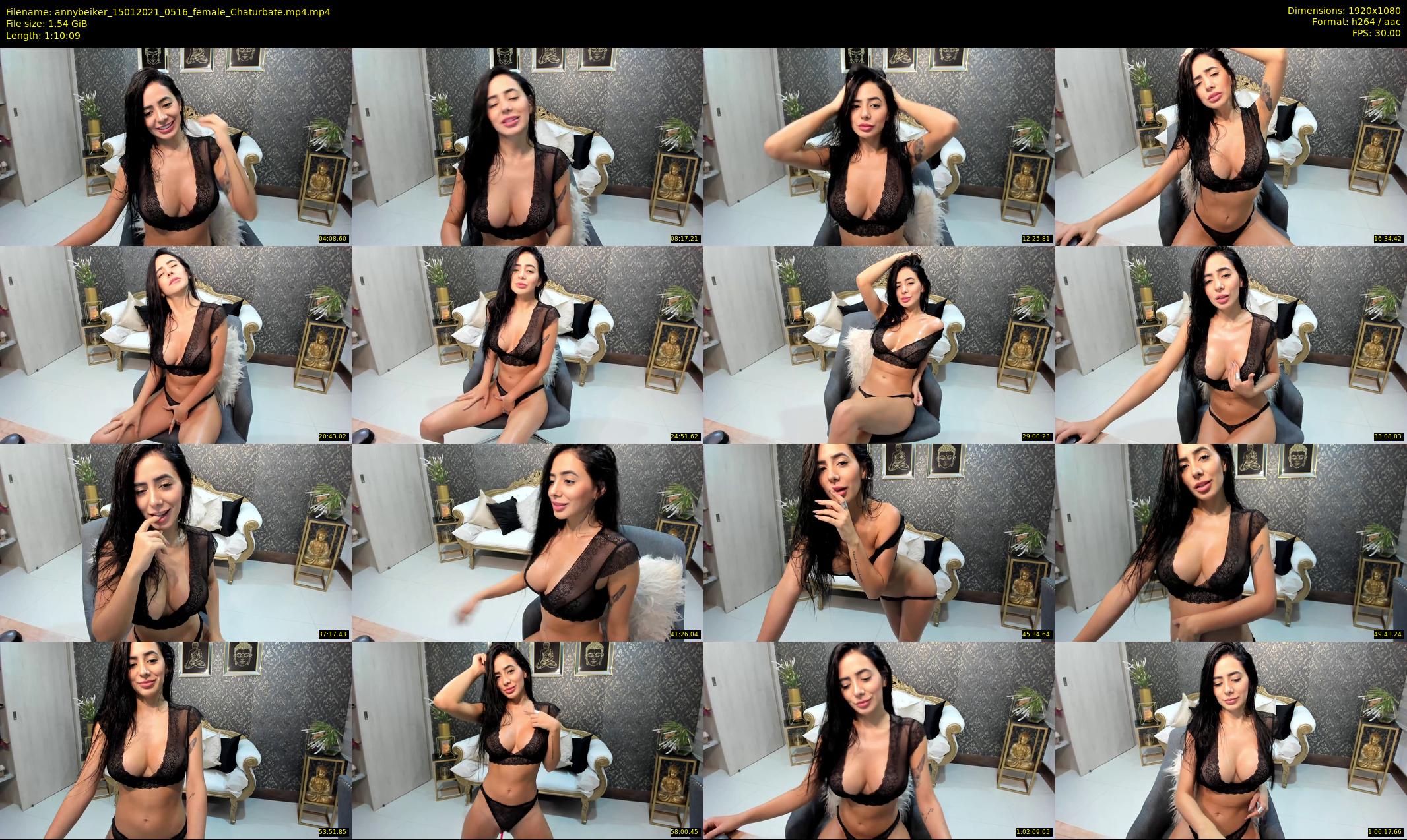 annybeiker — 71 minute Chaturbate female cam show recording, 1080p, Jan 15, 2021