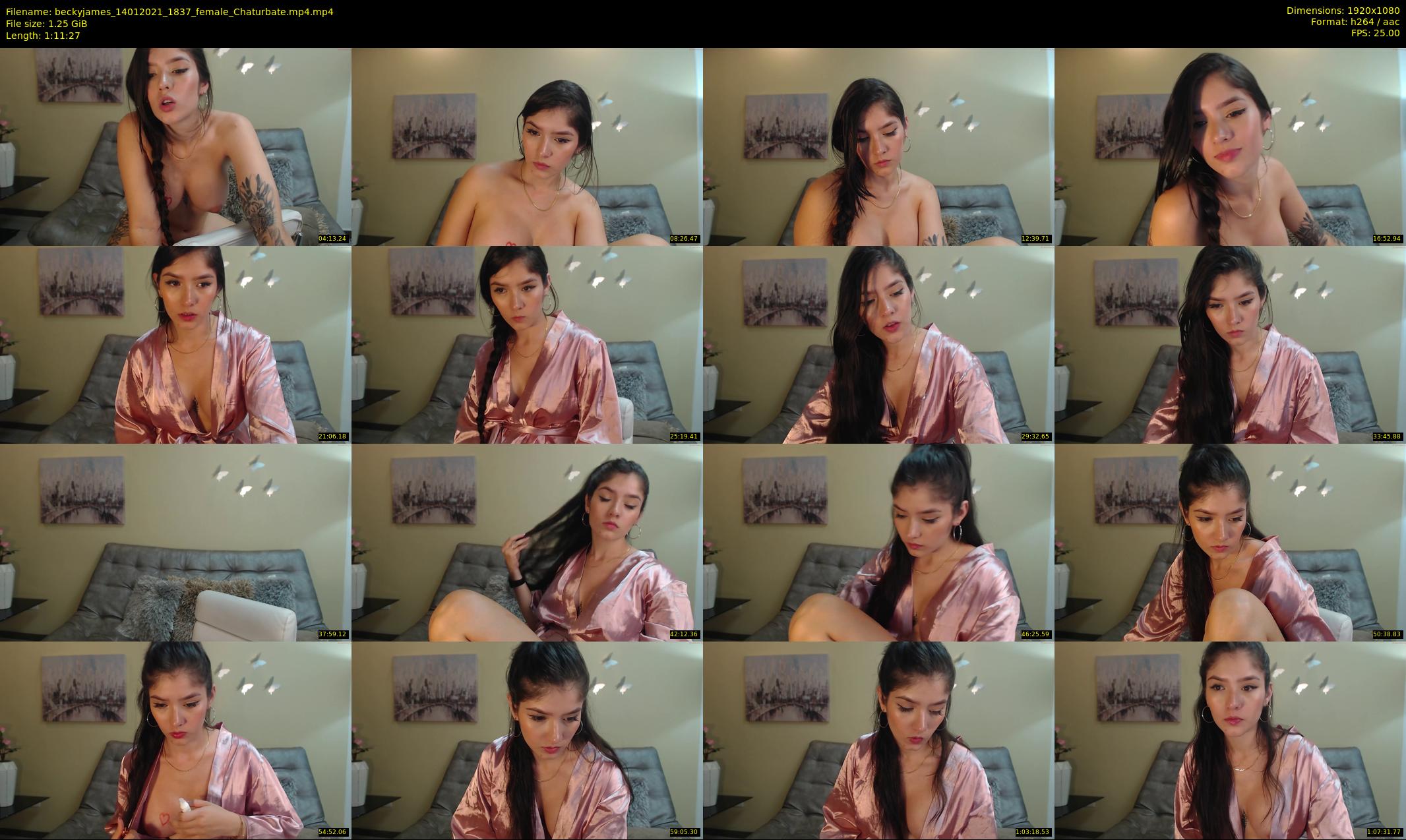 beckyjames — 72 minute Chaturbate female cam show recording, 1080p, Jan 14, 2021