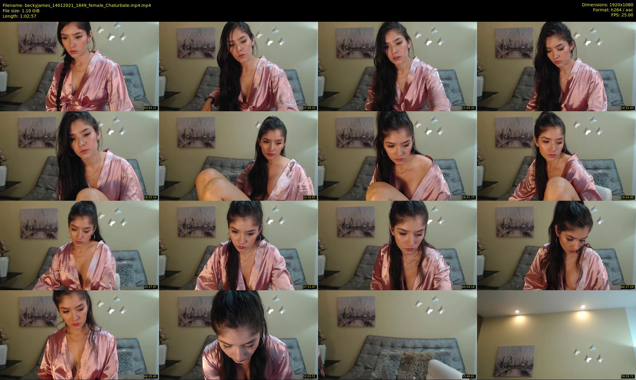 beckyjames — 63 minute Chaturbate female cam show recording, 1080p, Jan 14, 2021