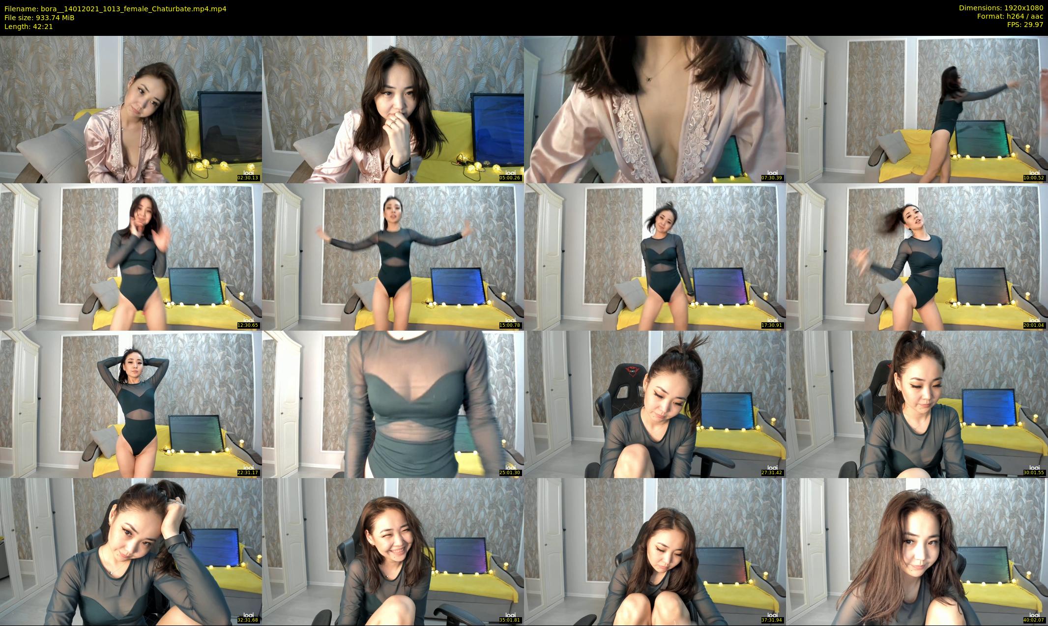 bora_ — 43 minute Chaturbate female cam show recording, 1080p, Jan 14, 2021