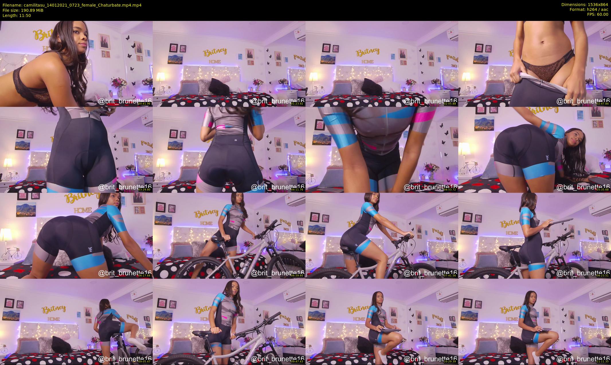 camilitasu — 12 minute Chaturbate female cam show recording, 720p, Jan 14, 2021