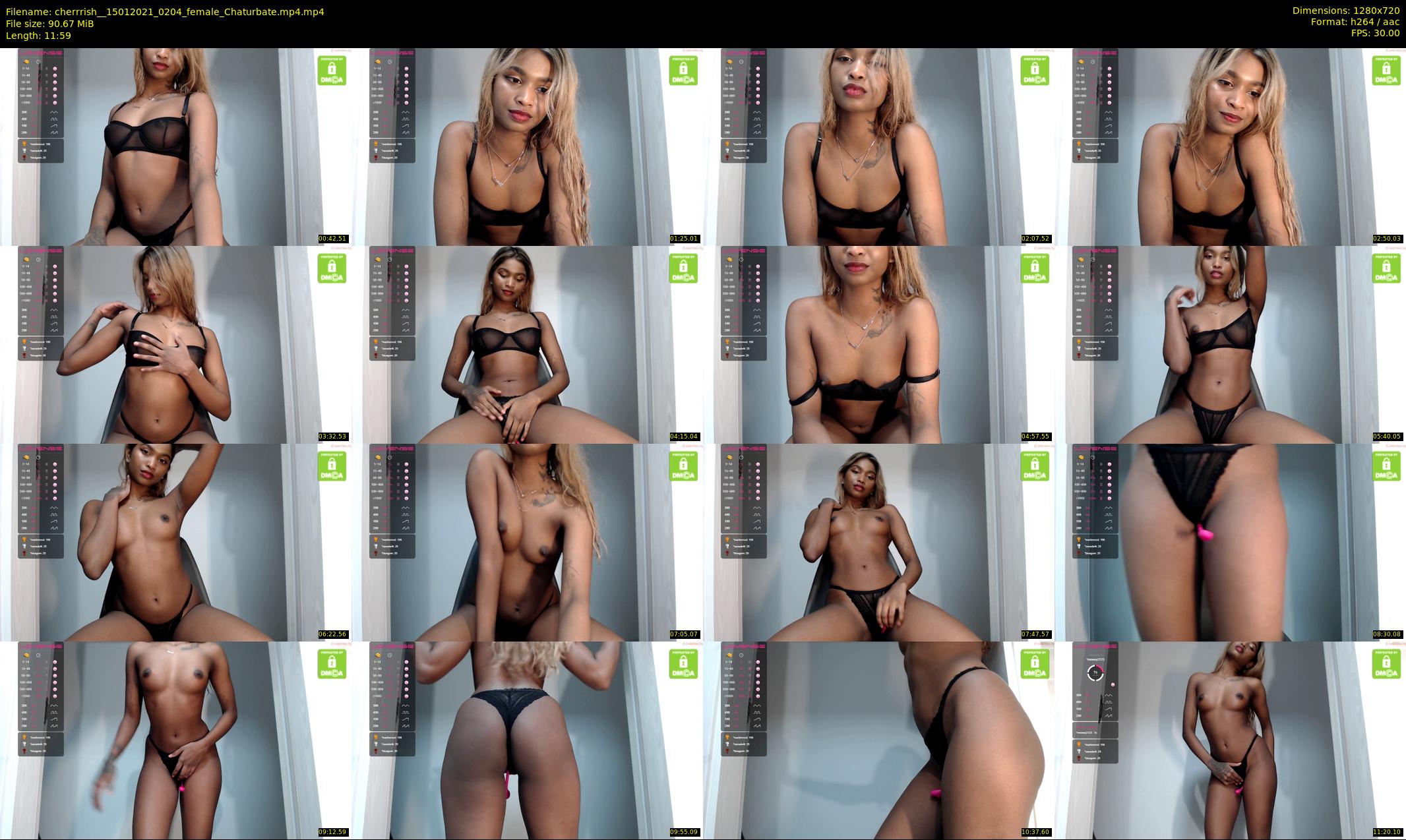 cherrrish_ — 12 minute Chaturbate female cam show recording, 720p, Jan 15, 2021