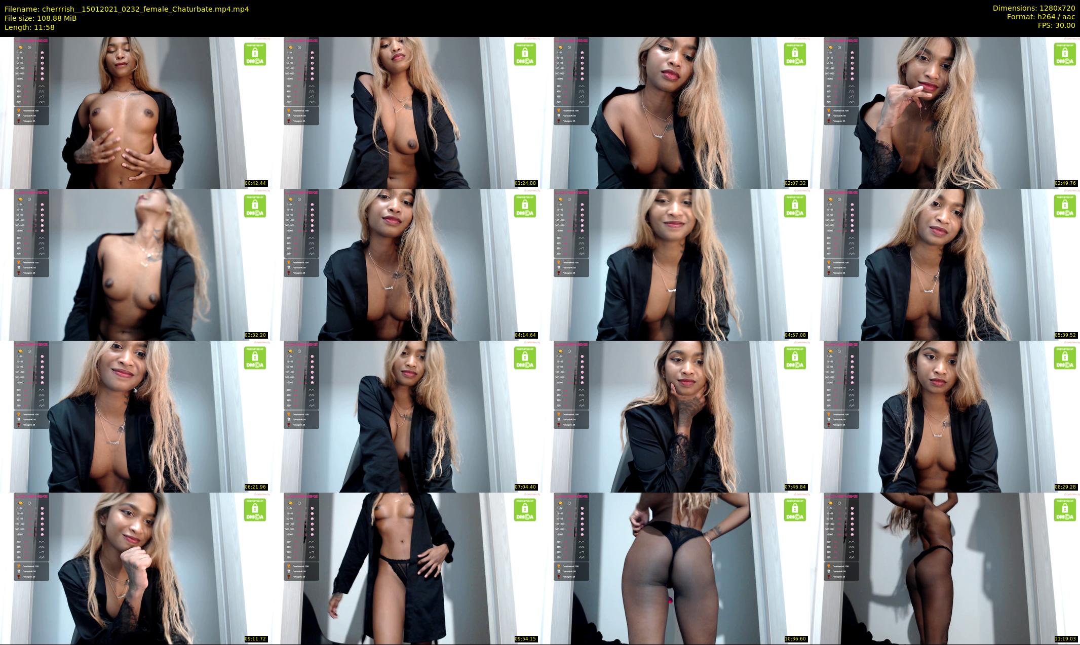 cherrrish_ — 12 minute Chaturbate female cam show recording, 720p, Jan 15, 2021