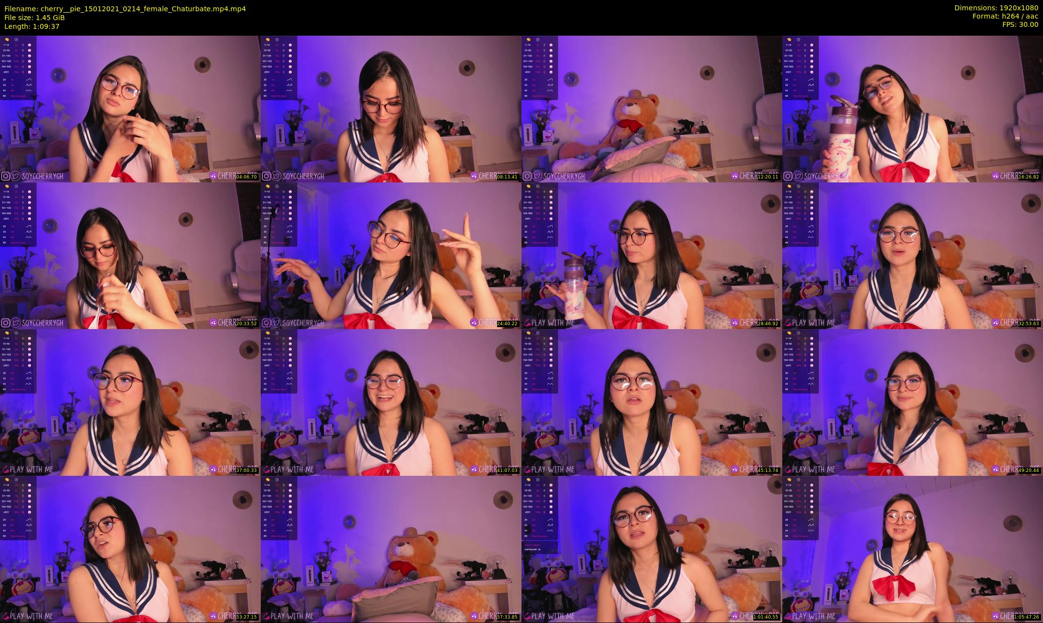 cherry__pie — 70 minute Chaturbate female cam show recording, 1080p, Jan 15, 2021