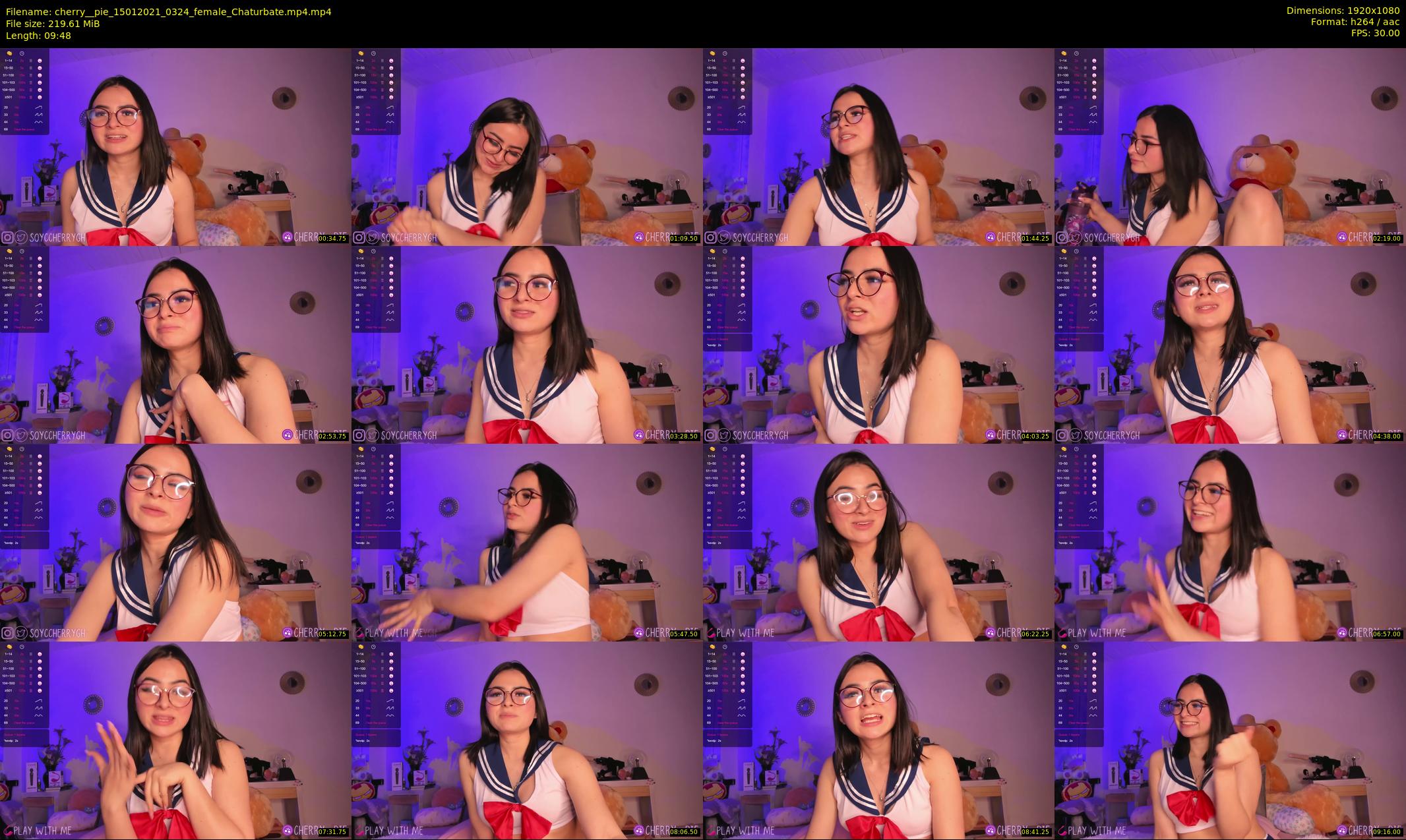cherry__pie — 10 minute Chaturbate female cam show recording, 1080p, Jan 15, 2021