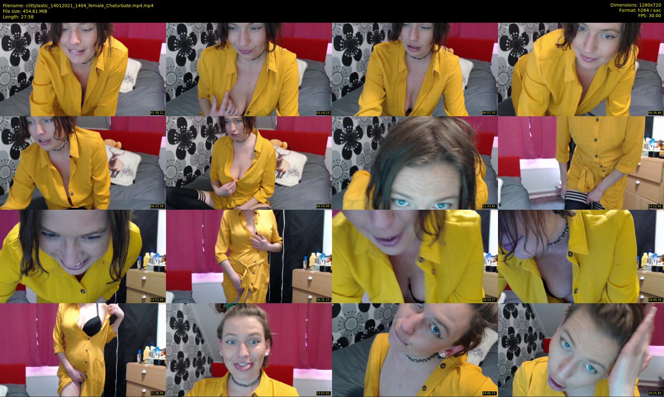 clittytastic — 28 minute Chaturbate female cam show recording, 720p, Jan 14, 2021