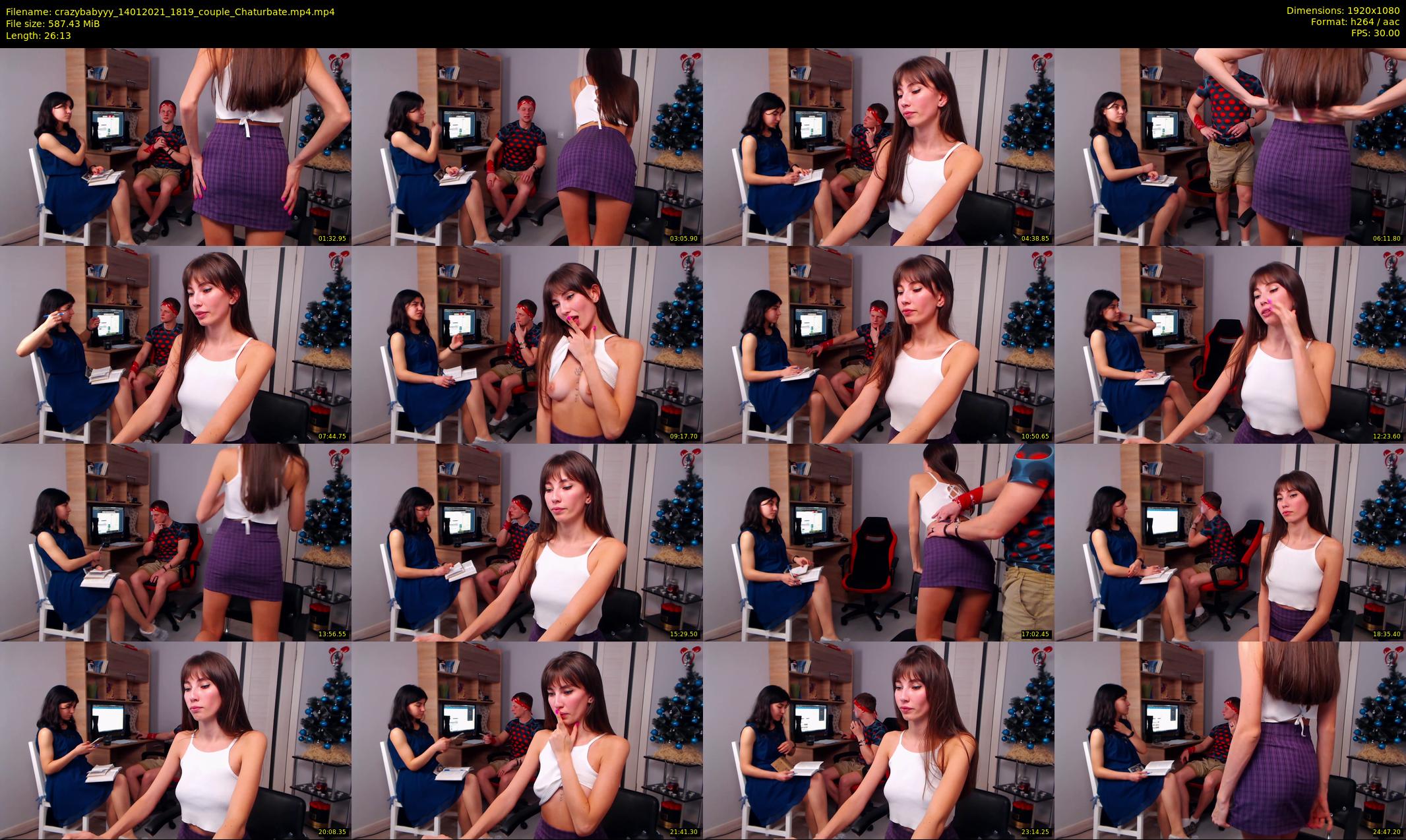 crazybabyyy — 27 minute Chaturbate couple cam show recording, 1080p, Jan 14, 2021