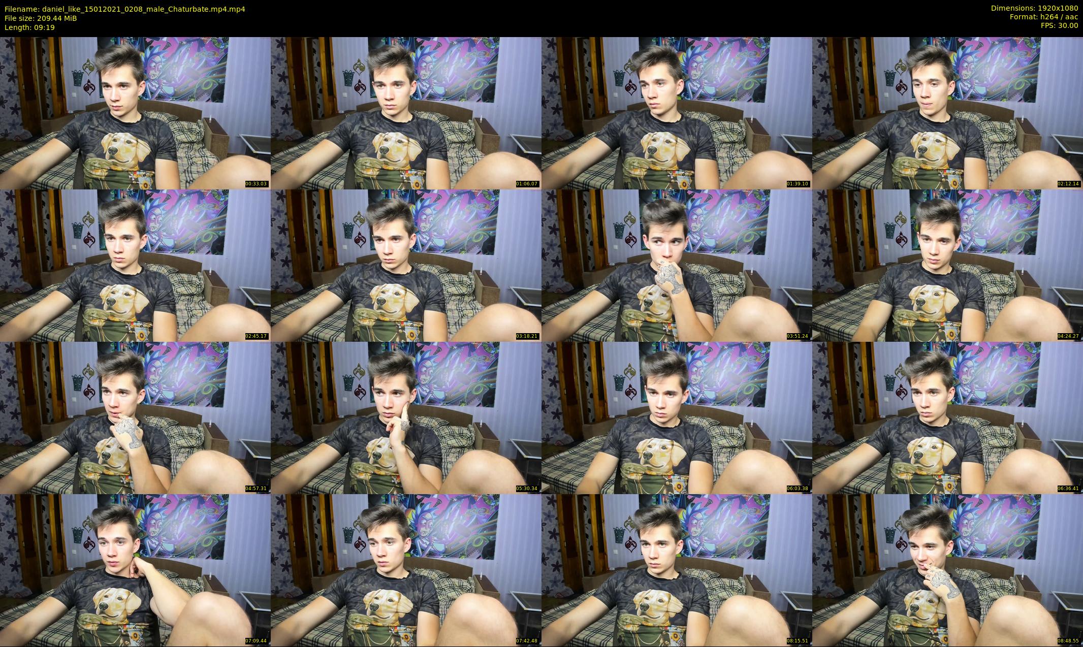 daniel_like — 10 minute Chaturbate male cam show recording, 1080p, Jan 15, 2021