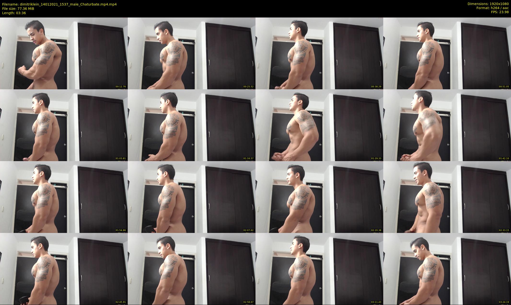 dimitriklein — 4 minute Chaturbate male cam show recording, 1080p, Jan 14, 2021
