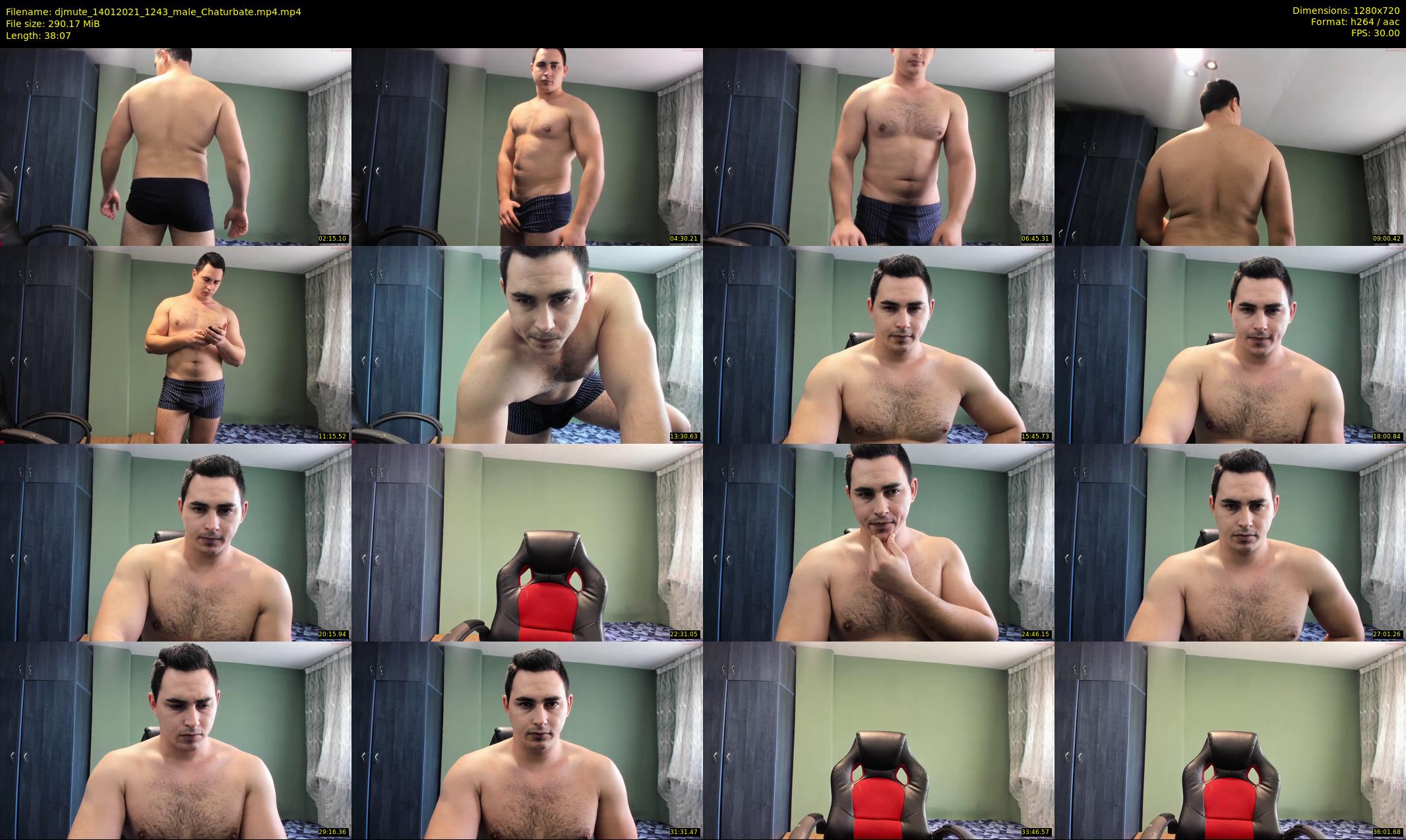djmute — 39 minute Chaturbate male cam show recording, 720p, Jan 14, 2021