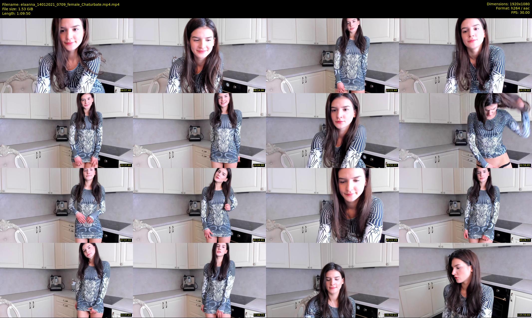 elaanna — 70 minute Chaturbate female cam show recording, 1080p, Jan 14, 2021