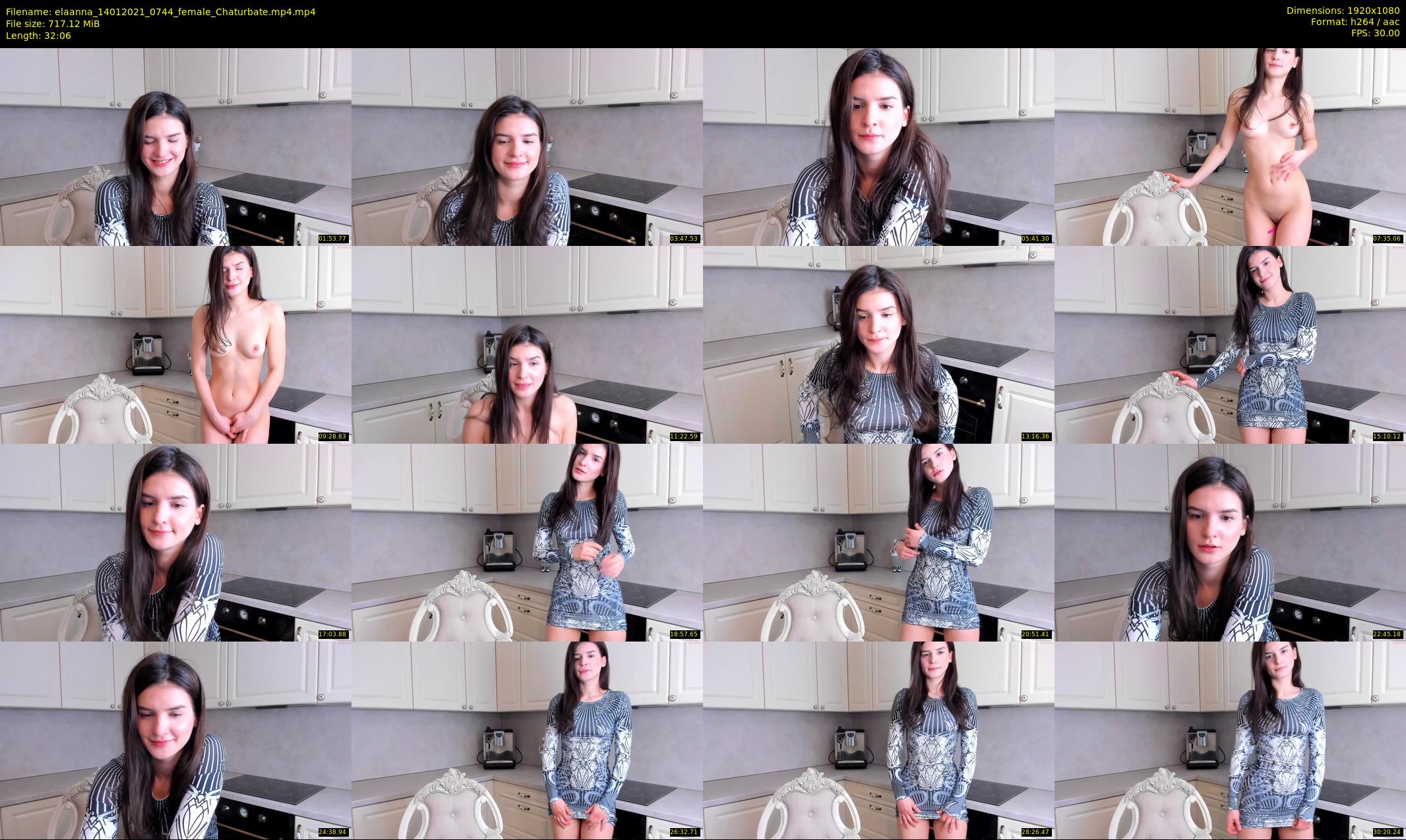 elaanna — 33 minute Chaturbate female cam show recording, 1080p, Jan 14, 2021