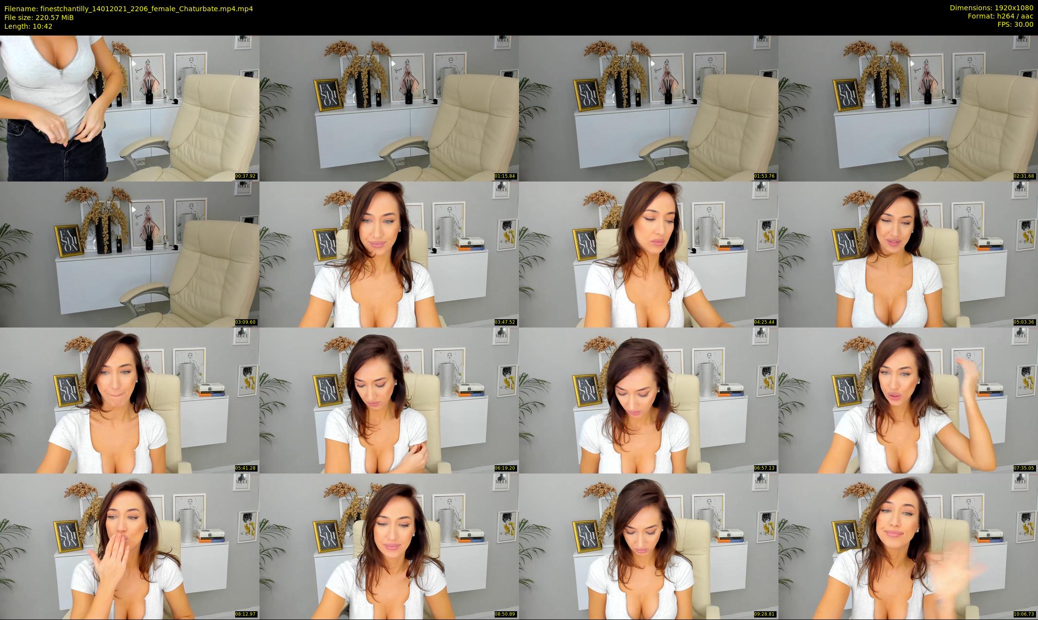 finestchantilly — 11 minute Chaturbate female cam show recording, 1080p, Jan 14, 2021