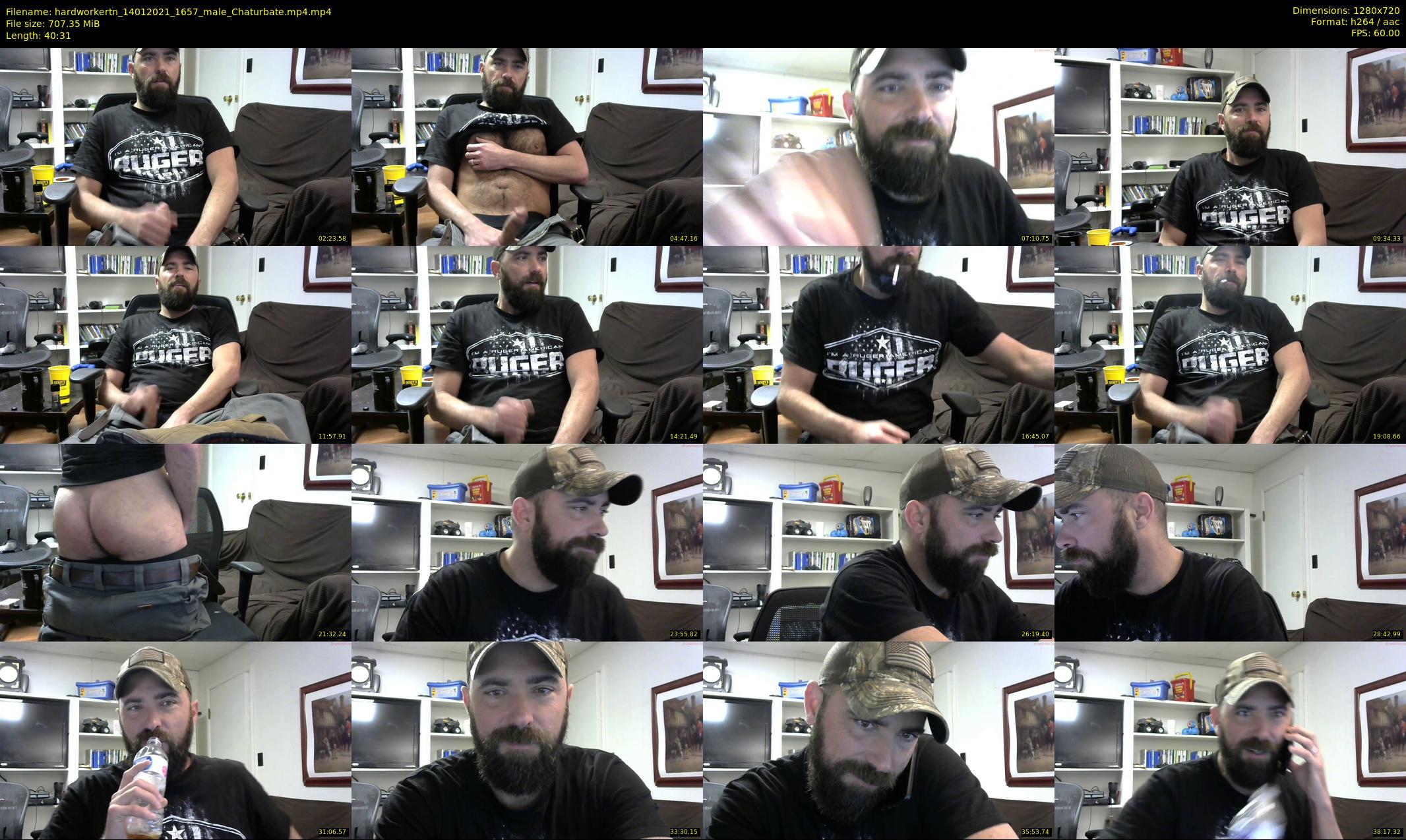 hardworkertn — 41 minute Chaturbate male cam show recording, 720p, Jan 14, 2021