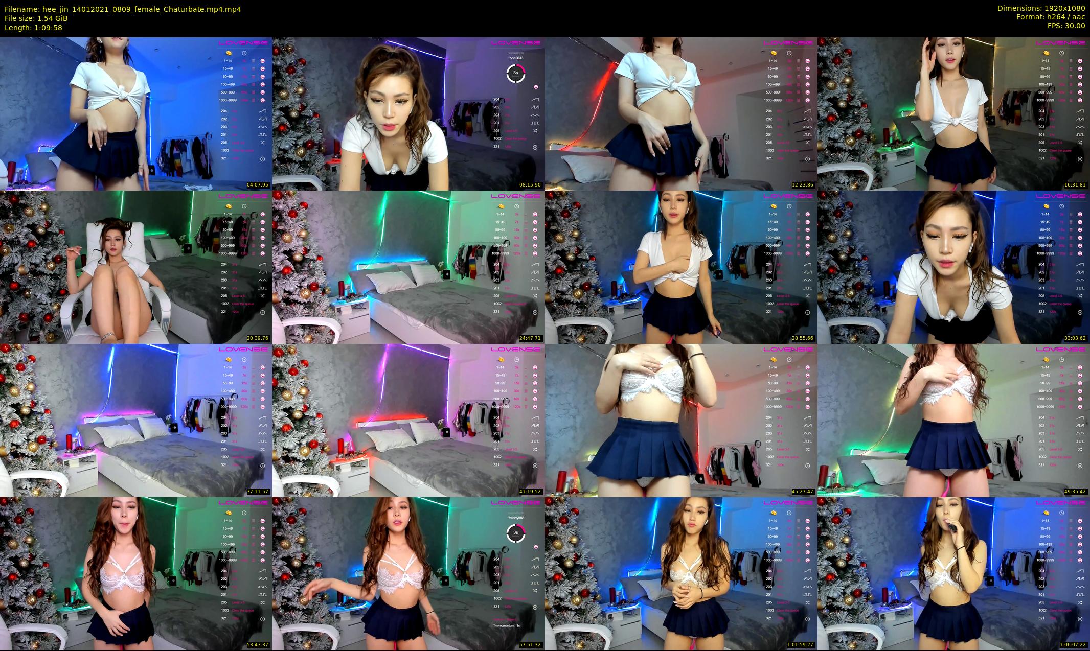 hee_jin — 70 minute Chaturbate female cam show recording, 1080p, Jan 14, 2021