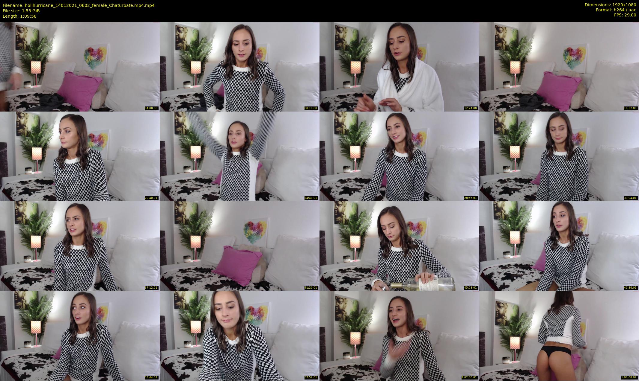 holihurricane — 70 minute Chaturbate female cam show recording, 1080p, Jan 14, 2021