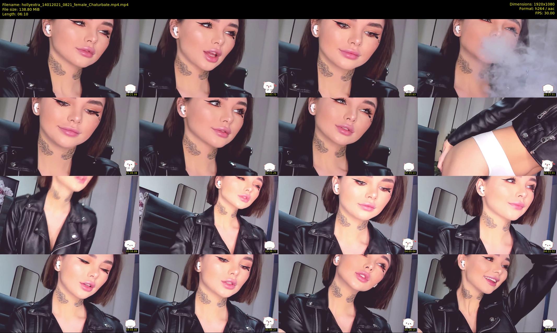 hollyextra — 7 minute Chaturbate female cam show recording, 1080p, Jan 14, 2021