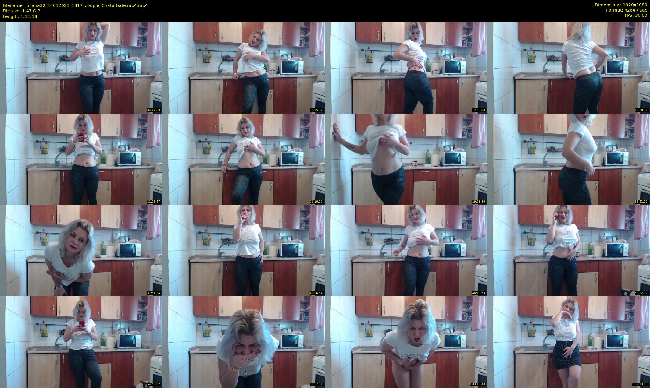iuliana32 — 72 minute Chaturbate couple cam show recording, 1080p, Jan 14, 2021