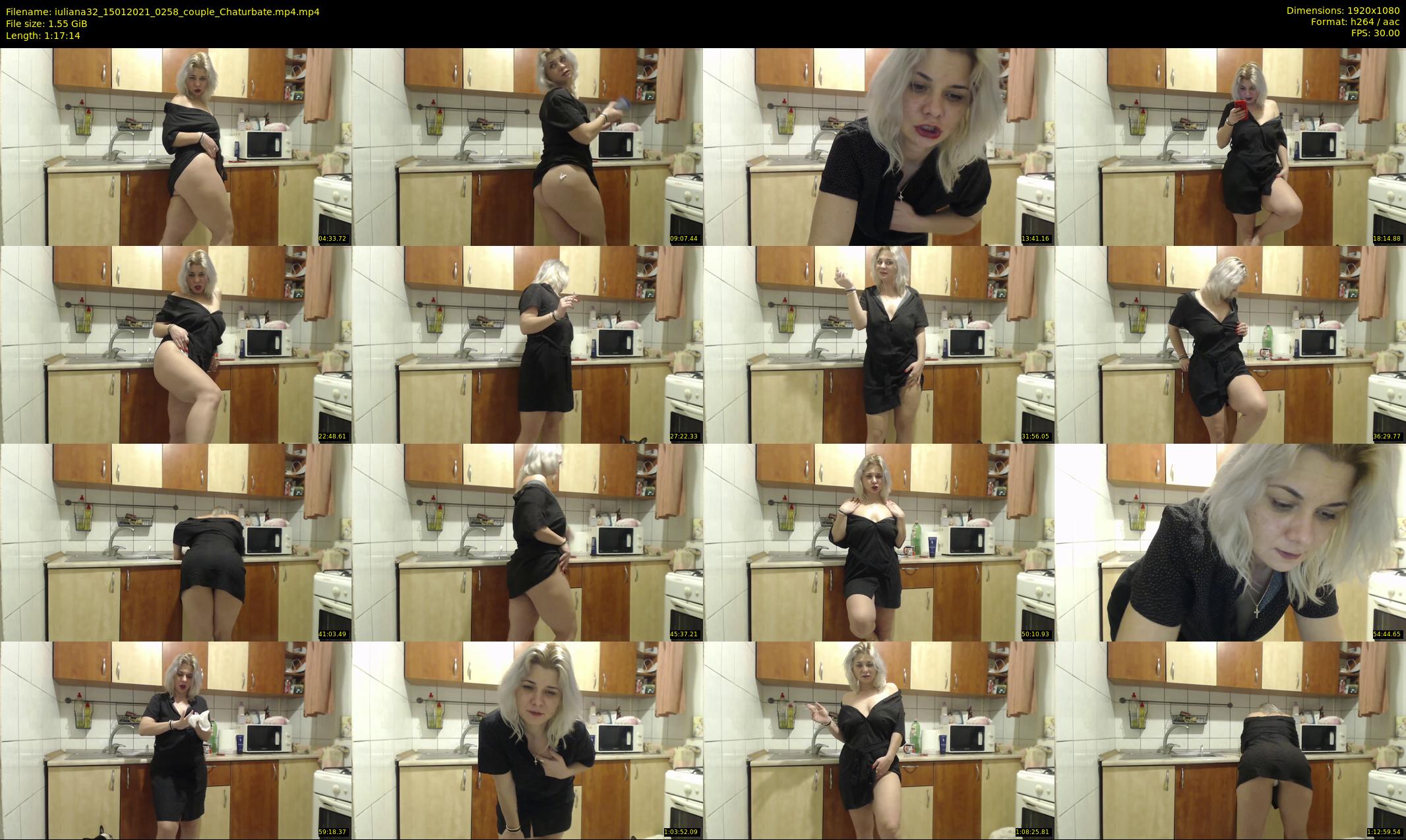 iuliana32 — 78 minute Chaturbate couple cam show recording, 1080p, Jan 15, 2021