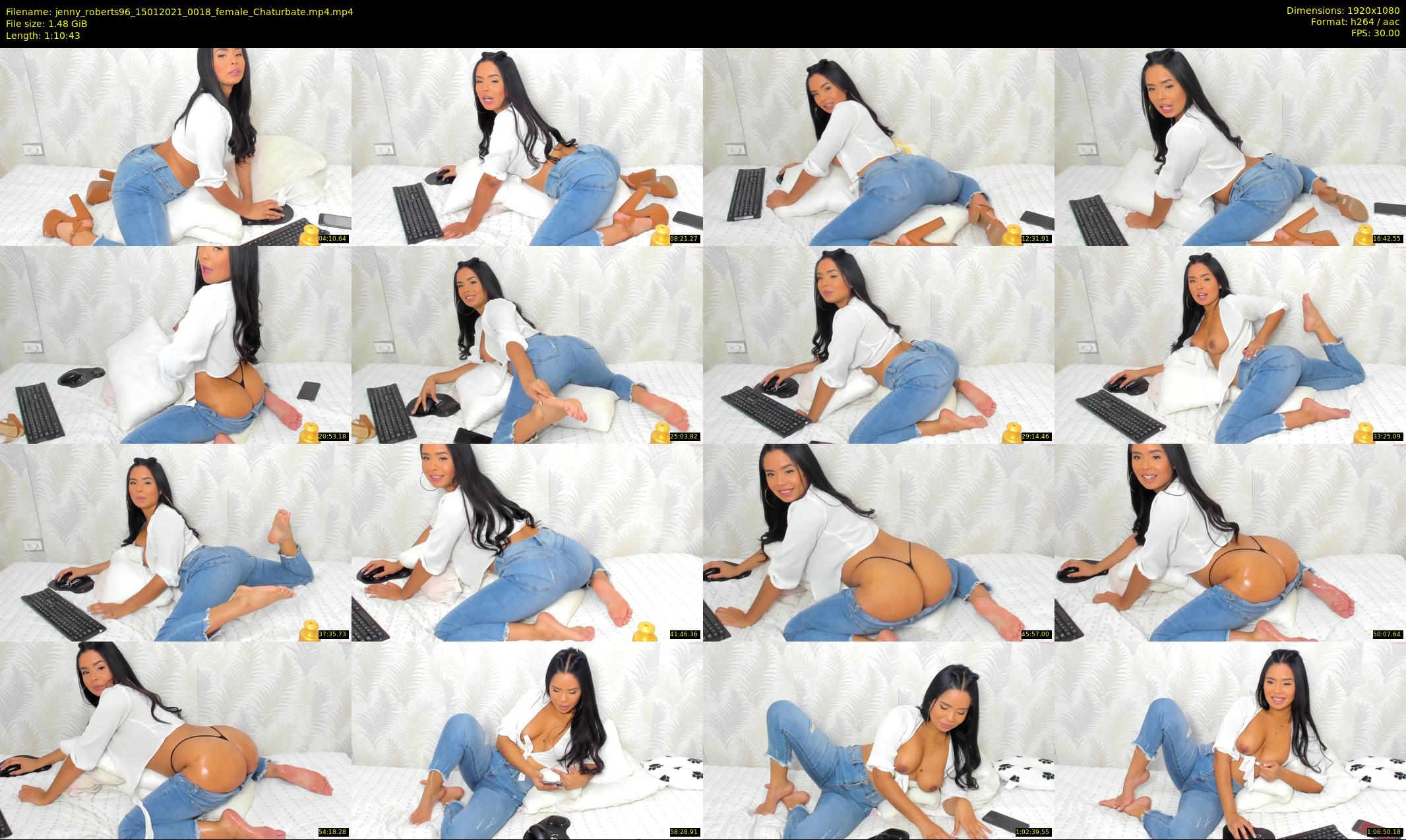 jenny_roberts96 — 71 minute Chaturbate female cam show recording, 1080p, Jan 15, 2021