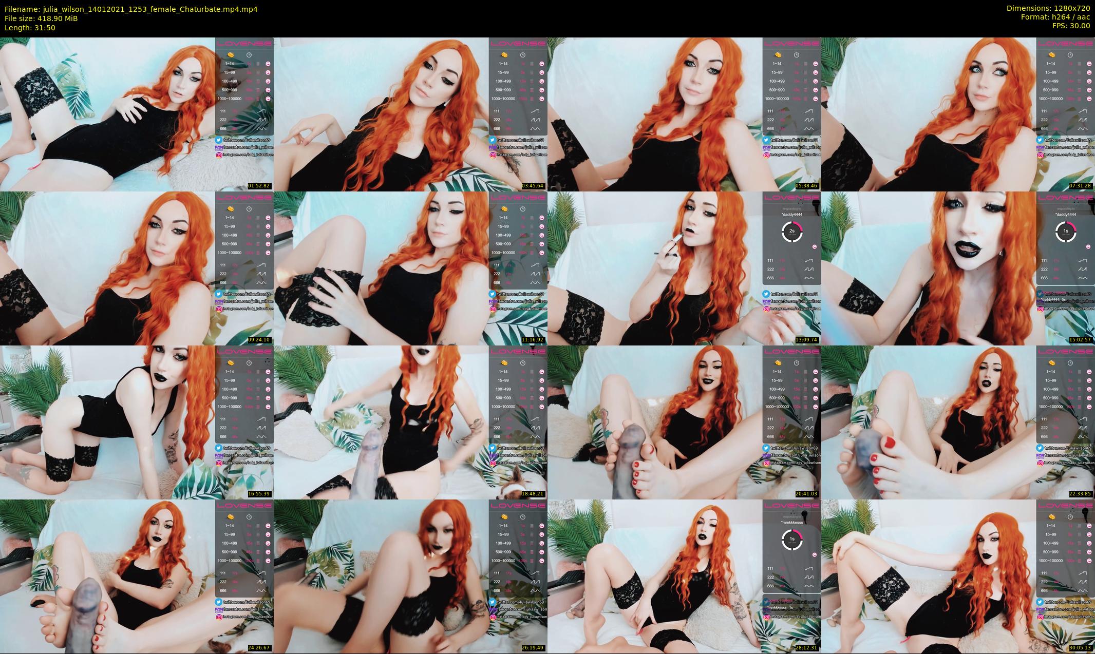 julia_wilson — 32 minute Chaturbate female cam show recording, 720p, Jan 14, 2021