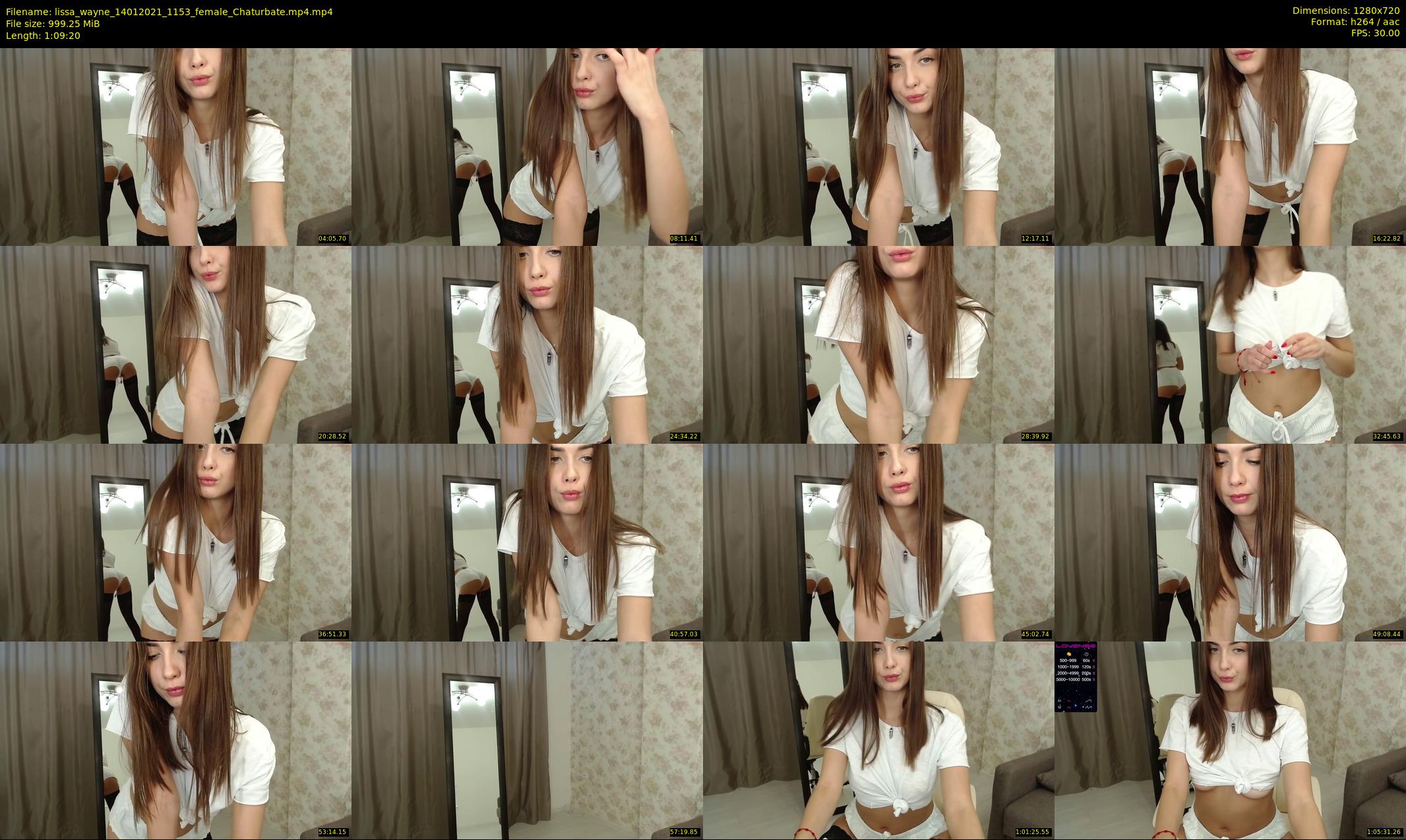 lissa_wayne — 70 minute Chaturbate female cam show recording, 720p, Jan 14, 2021