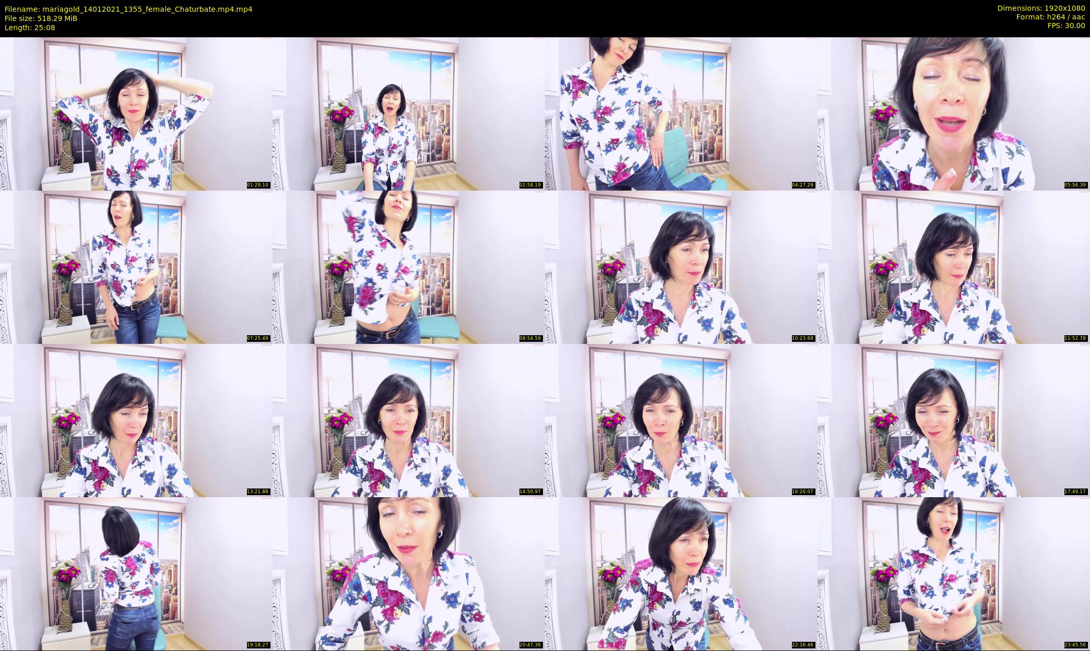 mariagold — 26 minute Chaturbate female cam show recording, 1080p, Jan 14, 2021