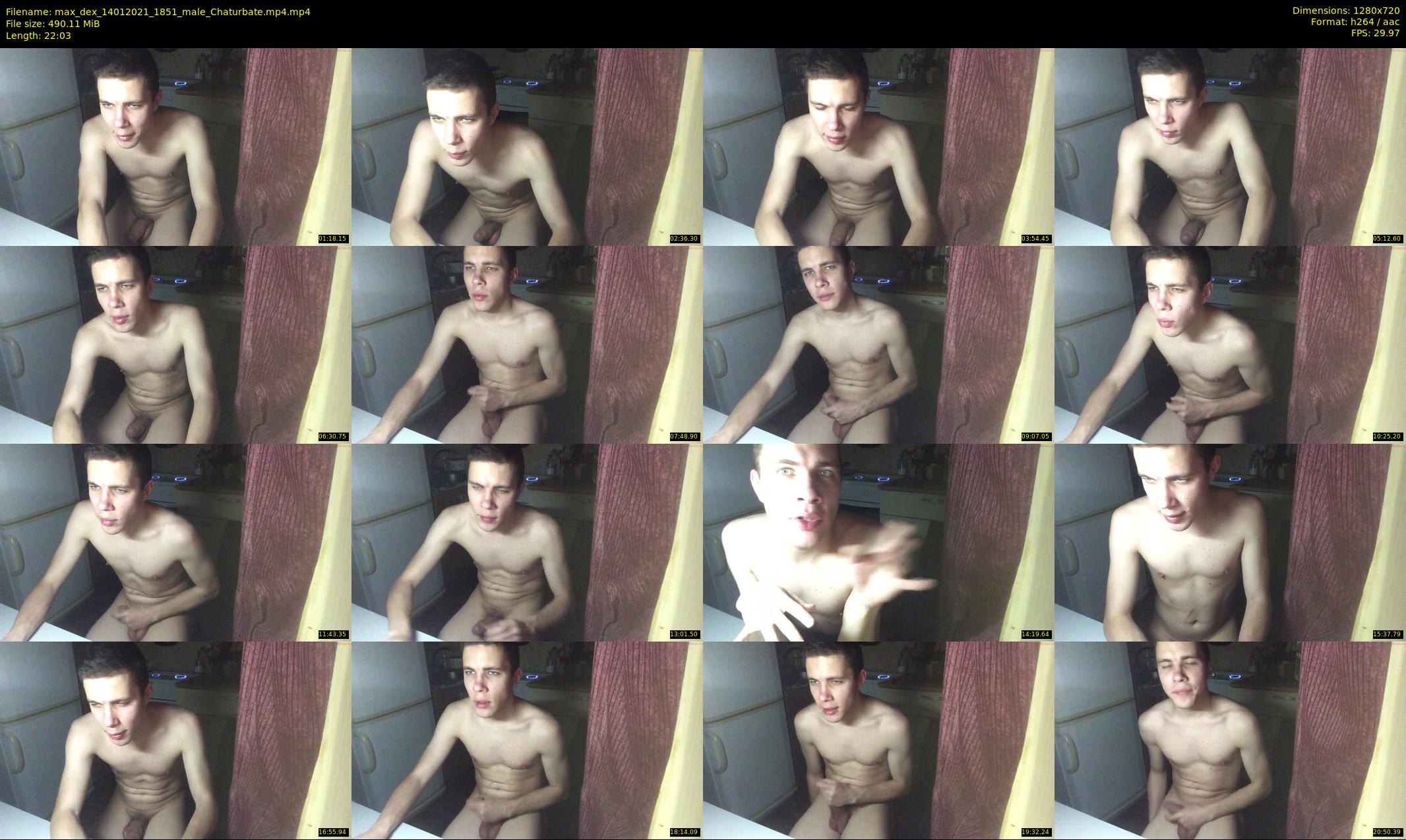 max_dex — 23 minute Chaturbate male cam show recording, 720p, Jan 14, 2021