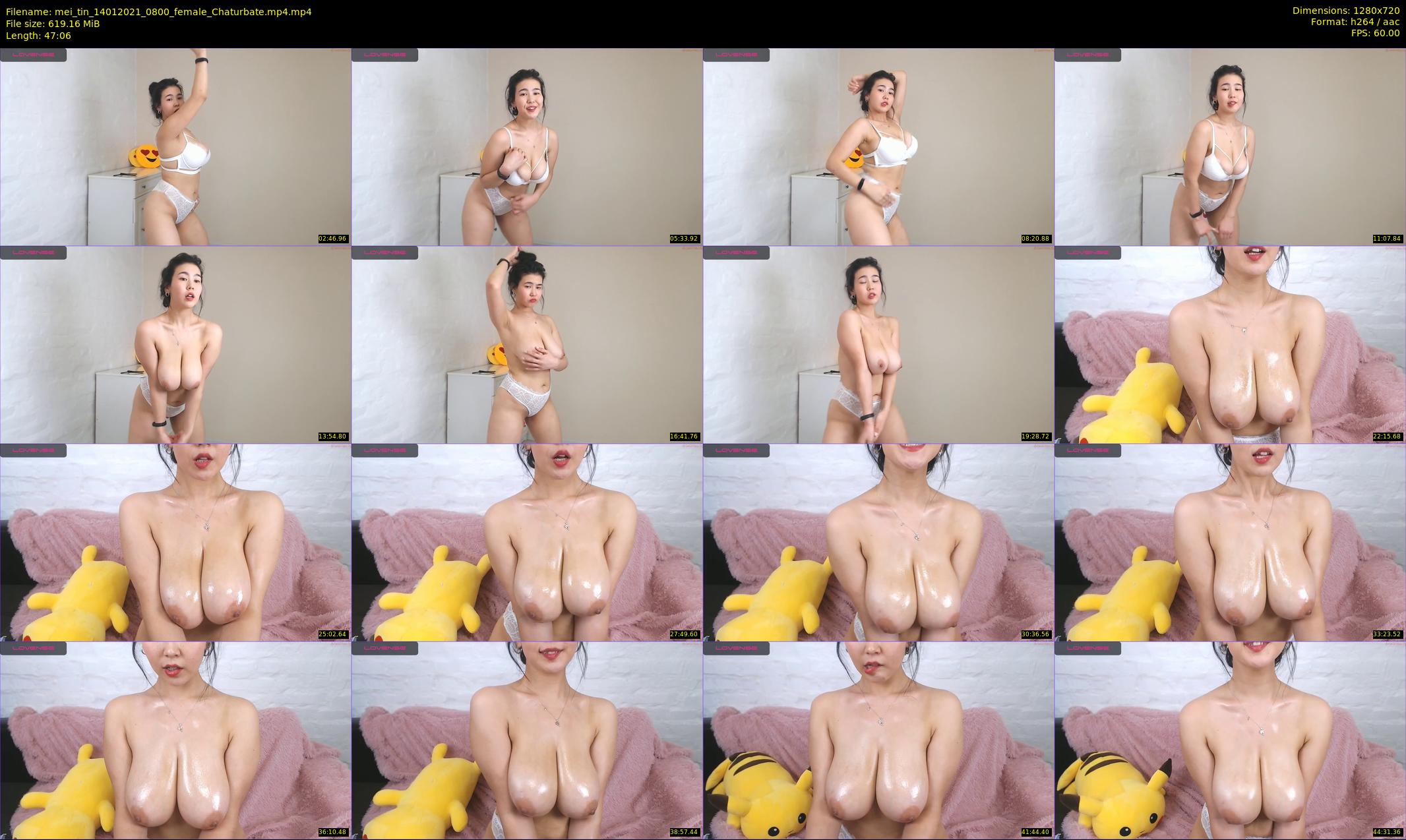 mei_tin — 48 minute Chaturbate female cam show recording, 720p, Jan 14, 2021