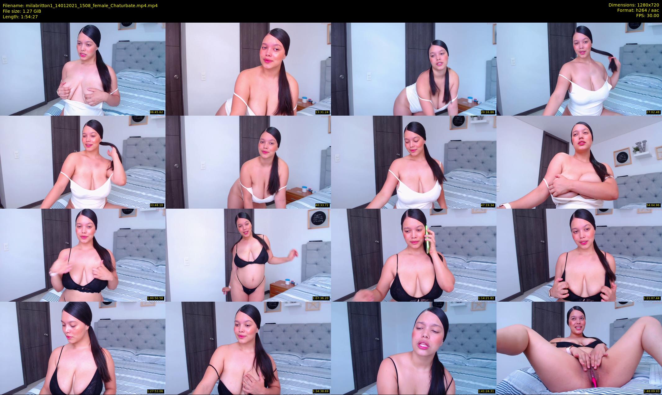 milabritton1 — 115 minute Chaturbate female cam show recording, 720p, Jan 14, 2021