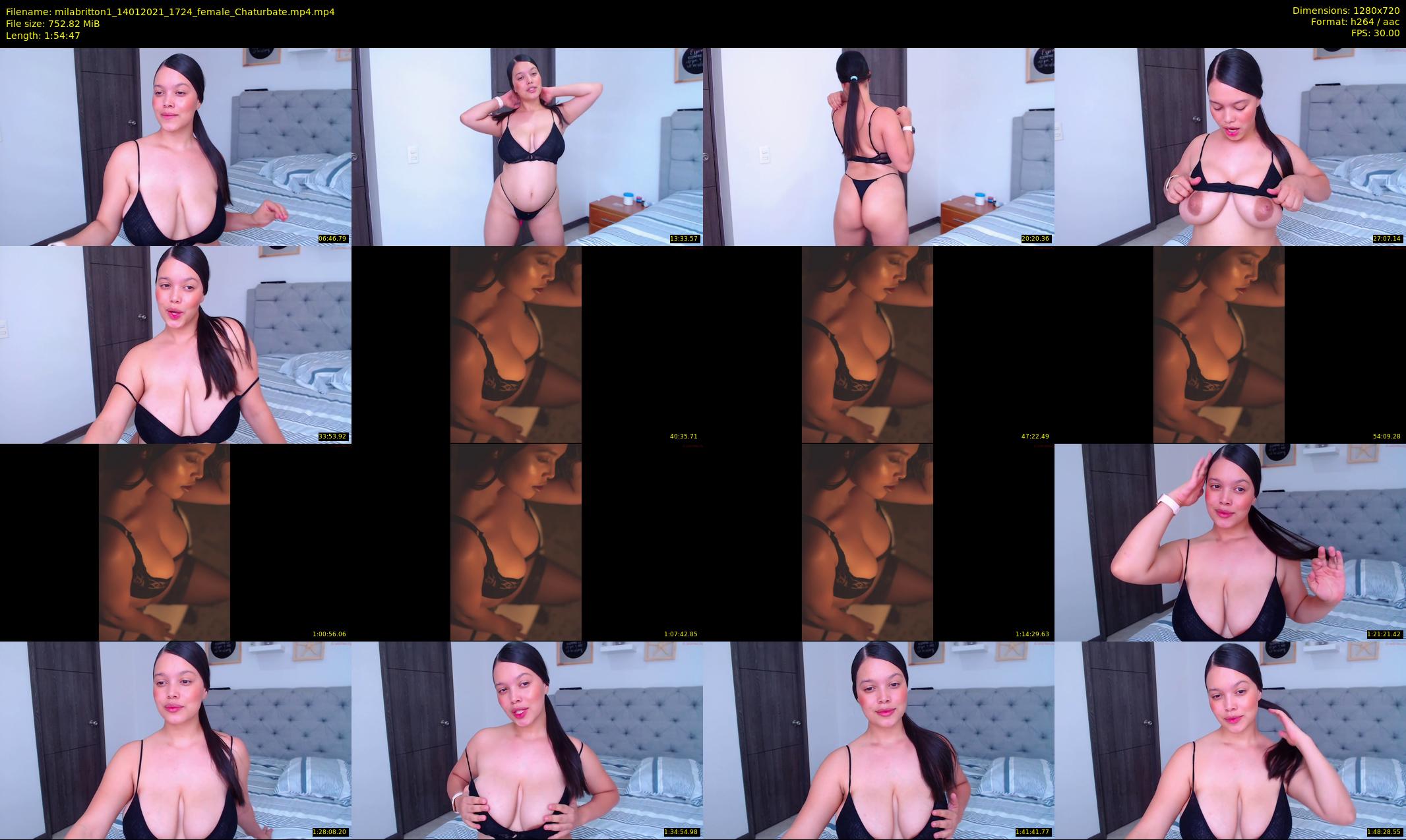 milabritton1 — 115 minute Chaturbate female cam show recording, 720p, Jan 14, 2021