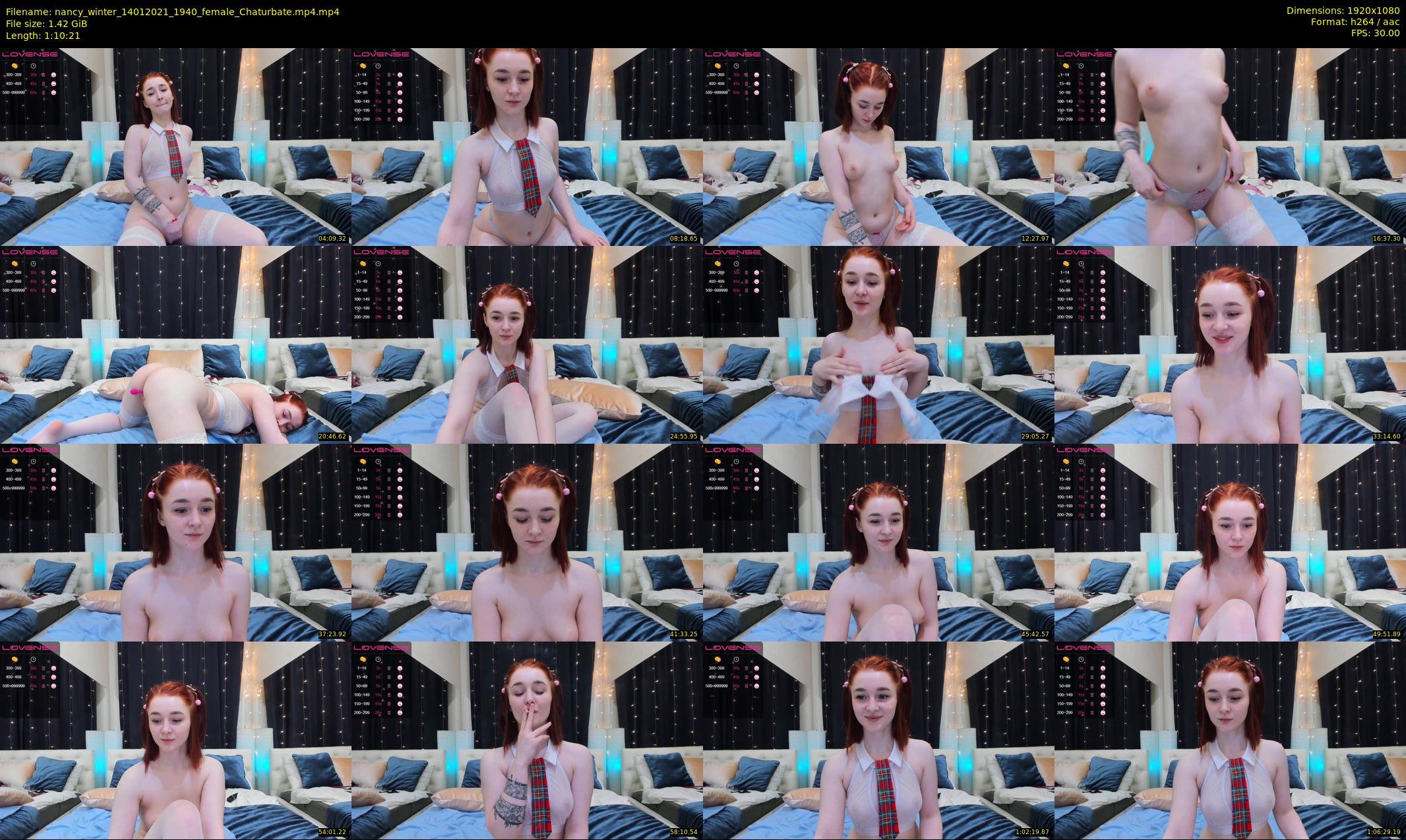 nancy_winter — 71 minute Chaturbate female cam show recording, 1080p, Jan 14, 2021