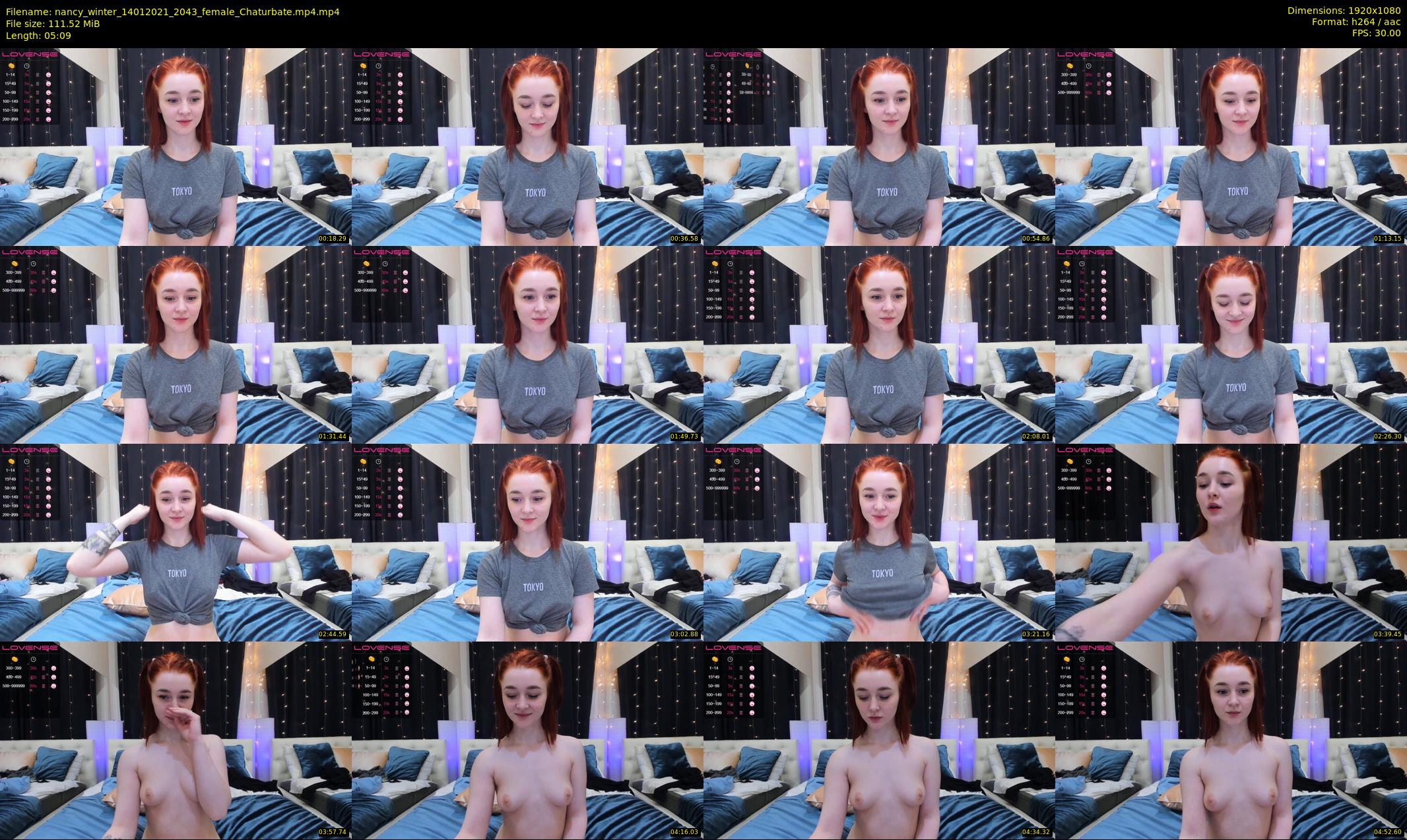 nancy_winter — 6 minute Chaturbate female cam show recording, 1080p, Jan 14, 2021