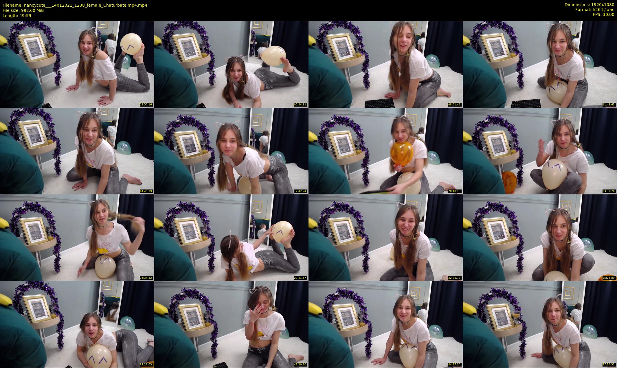 nancycute__ — 50 minute Chaturbate female cam show recording, 1080p, Jan 14, 2021