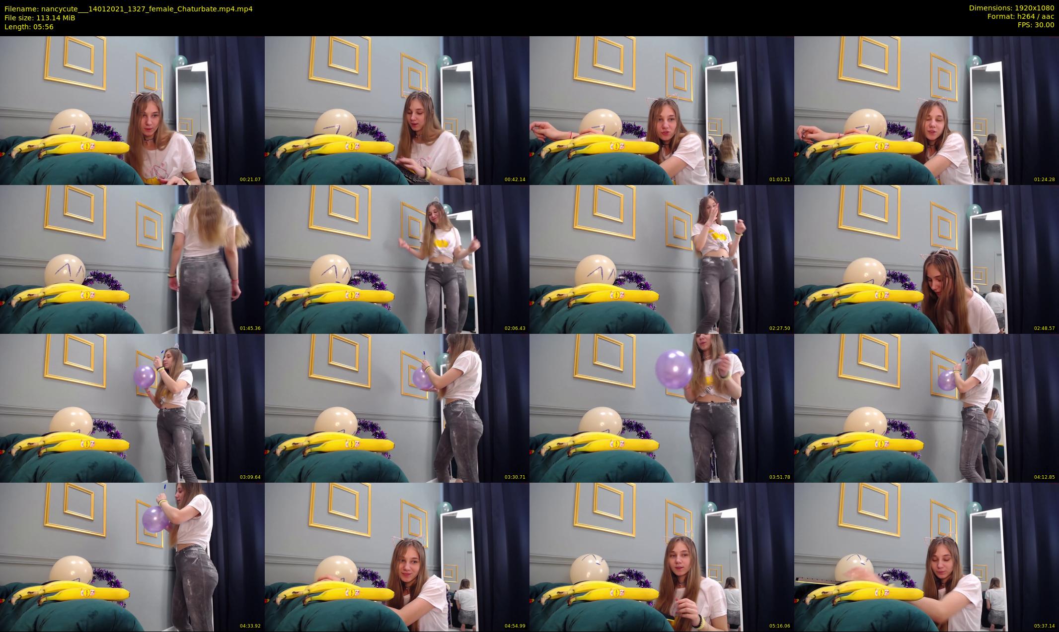 nancycute__ — 6 minute Chaturbate female cam show recording, 1080p, Jan 14, 2021
