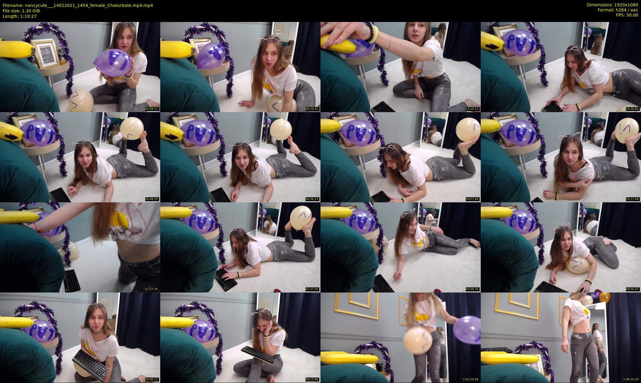 nancycute__ — 71 minute Chaturbate female cam show recording, 1080p, Jan 14, 2021