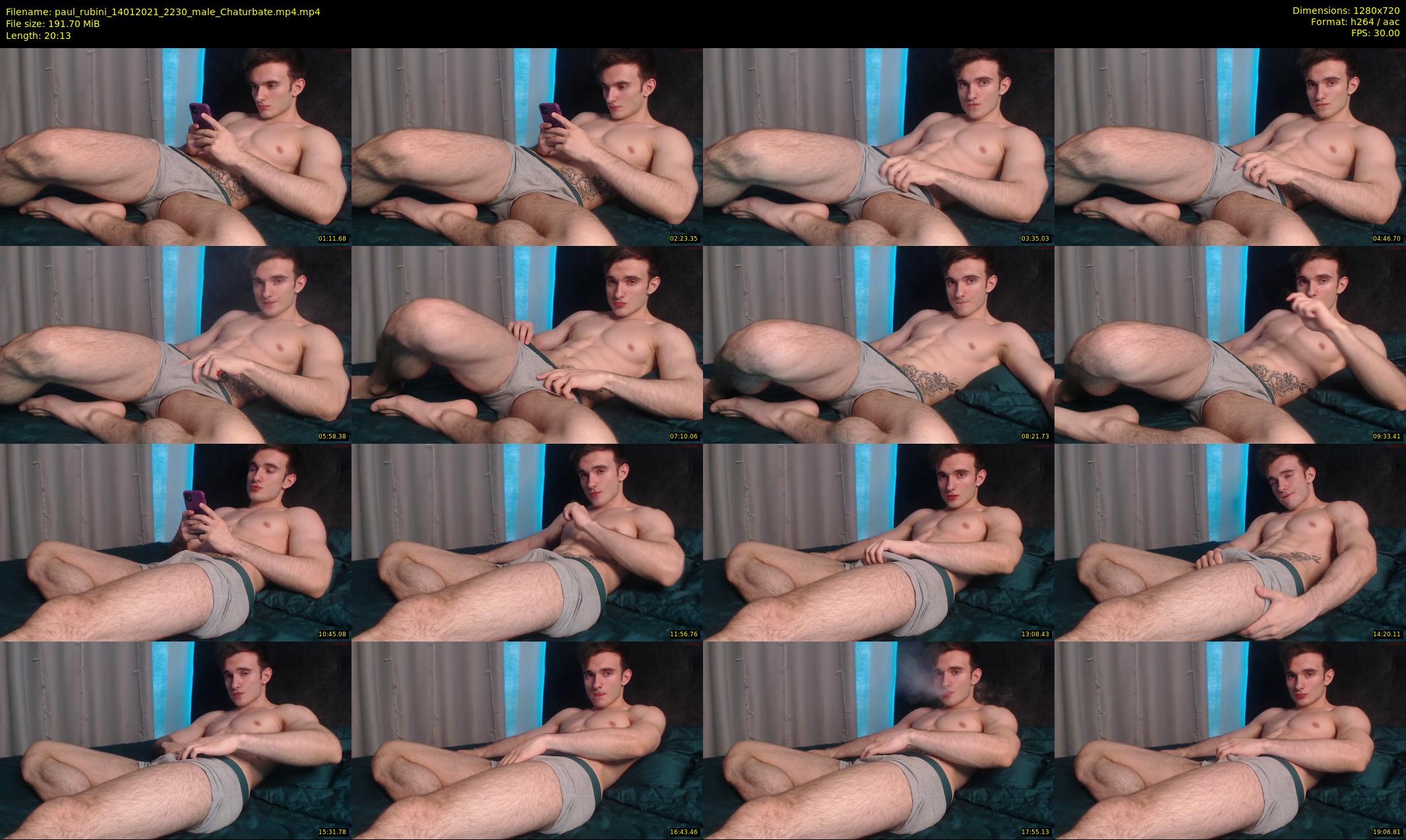 paul_rubini — 21 minute Chaturbate male cam show recording, 720p, Jan 14, 2021