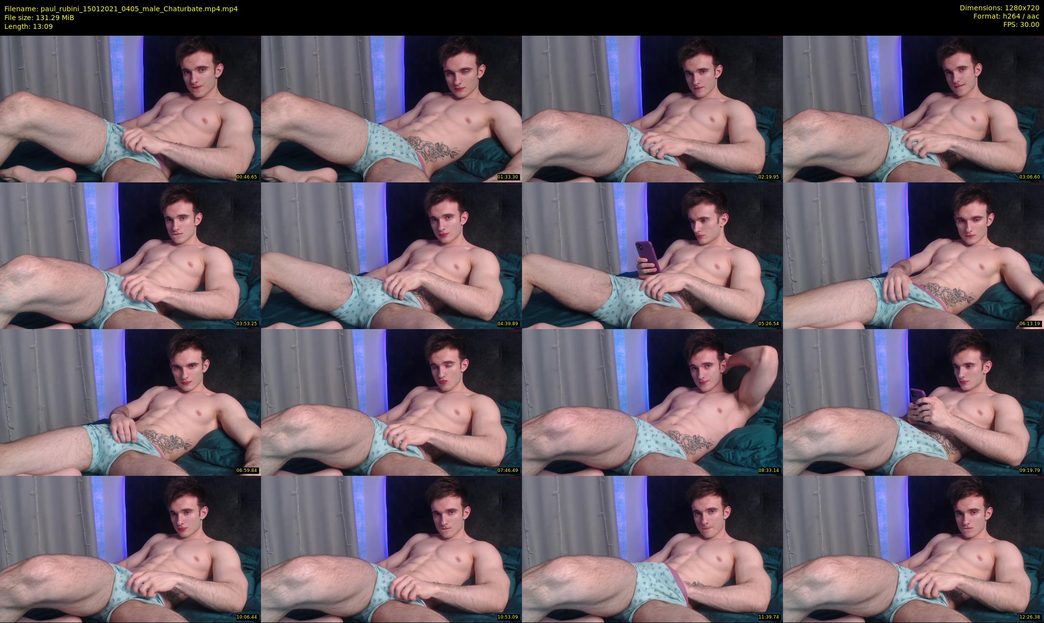paul_rubini — 14 minute Chaturbate male cam show recording, 720p, Jan 15, 2021